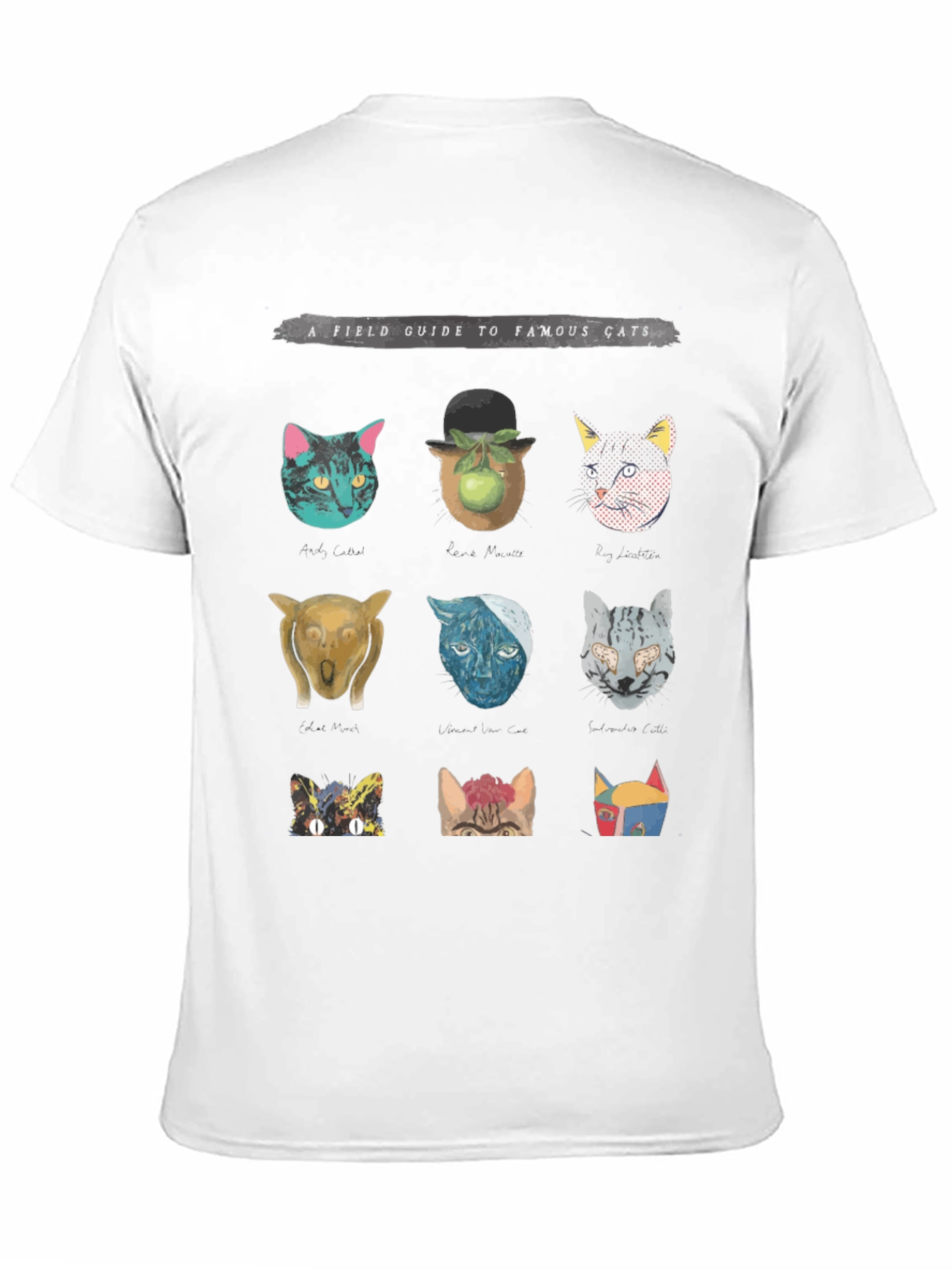Famous Cats Graphic T-Shirt - Fun Unisex Tee