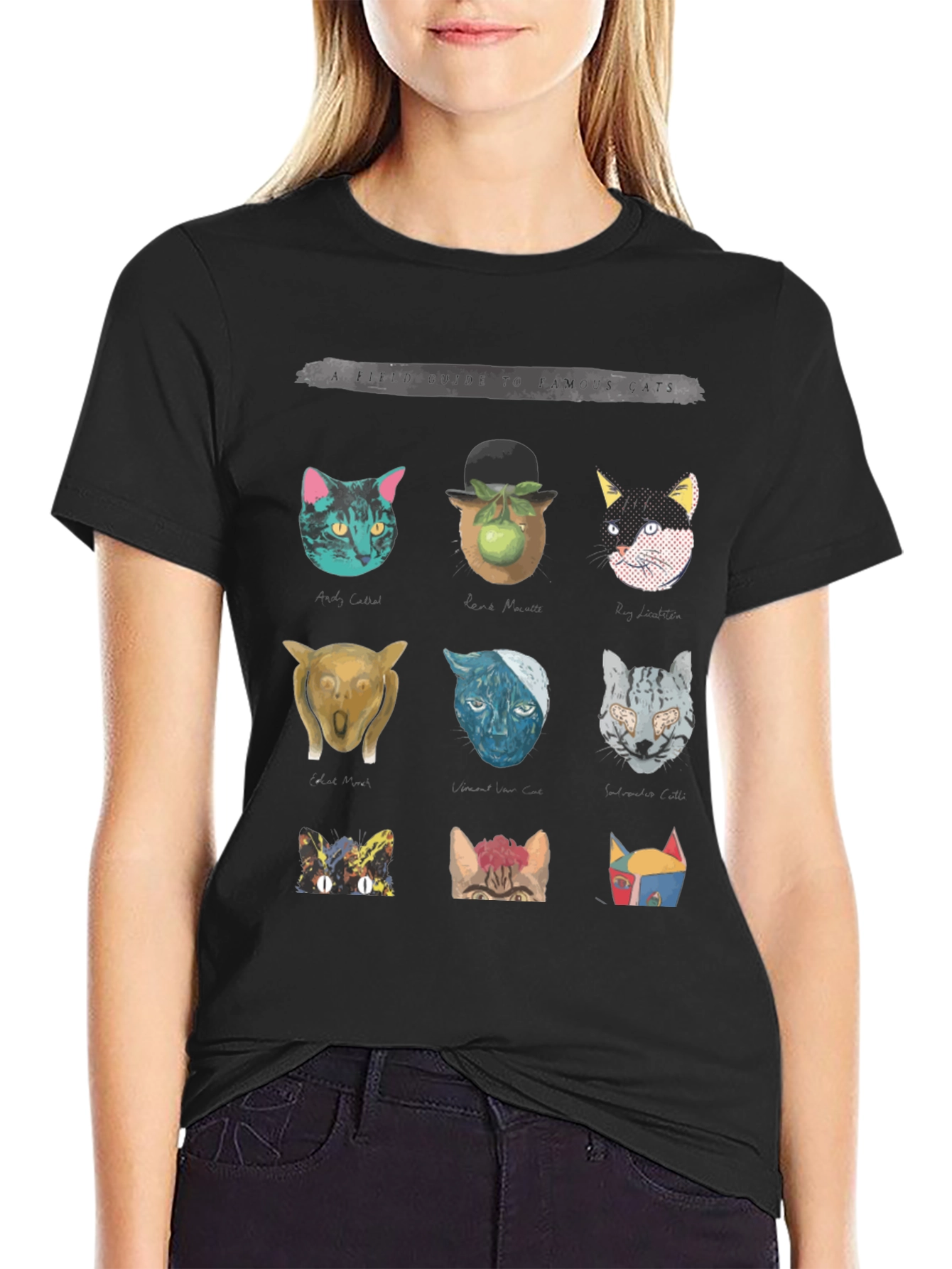 Famous Cats Graphic T-Shirt - Fun Unisex Tee