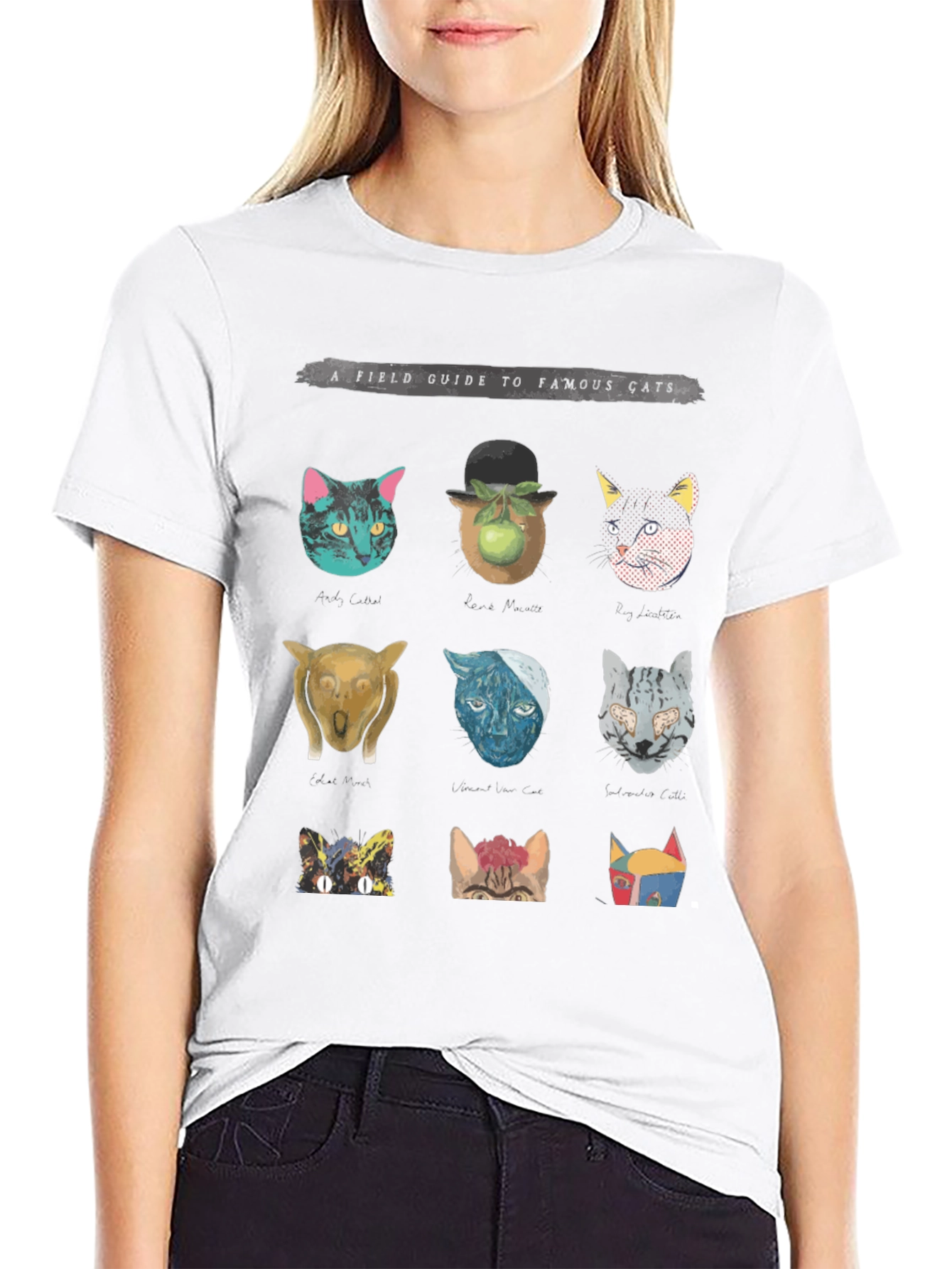 Famous Cats Graphic T-Shirt - Fun Unisex Tee