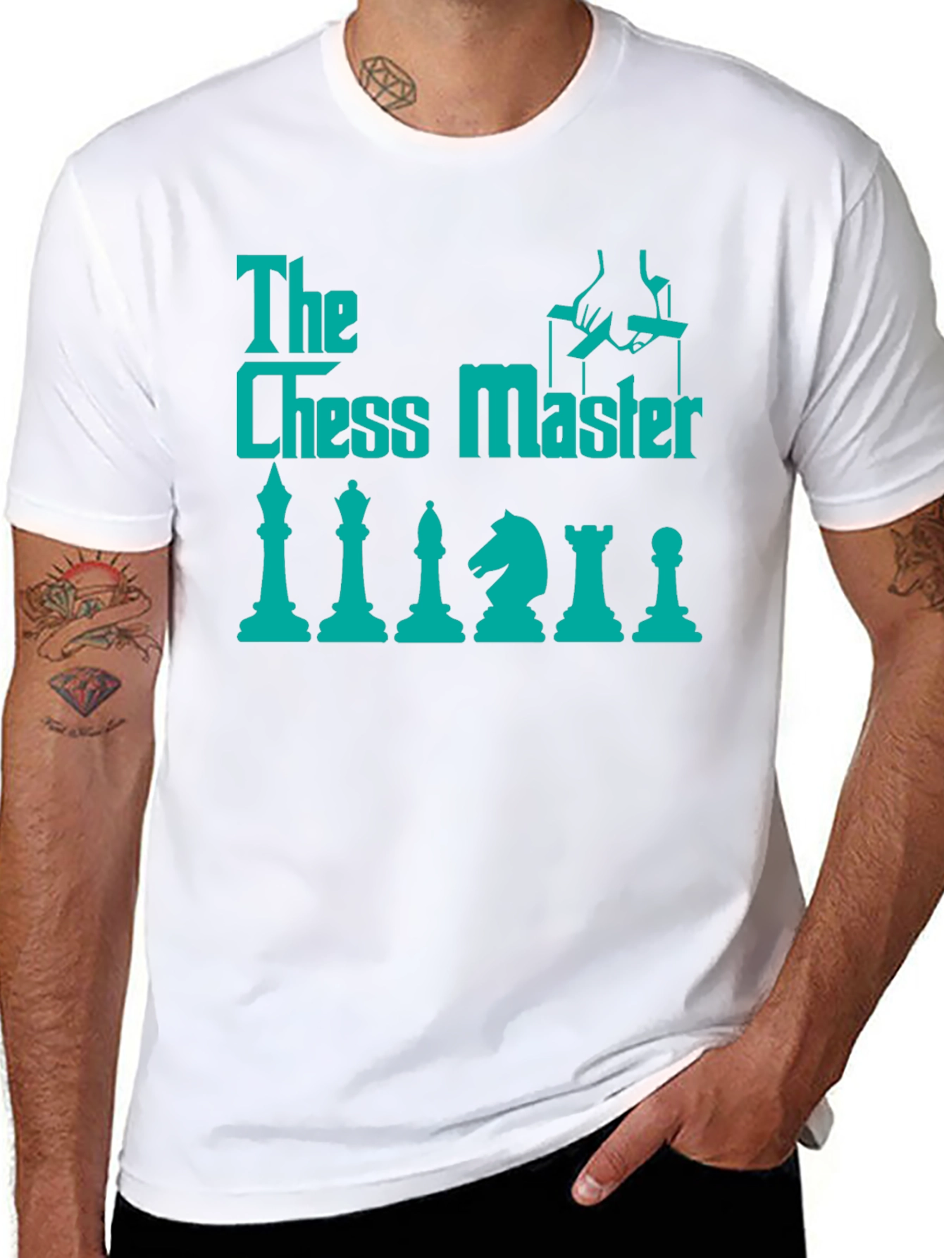The Chess Master Graphic T-Shirt - Chess Lover Apparel