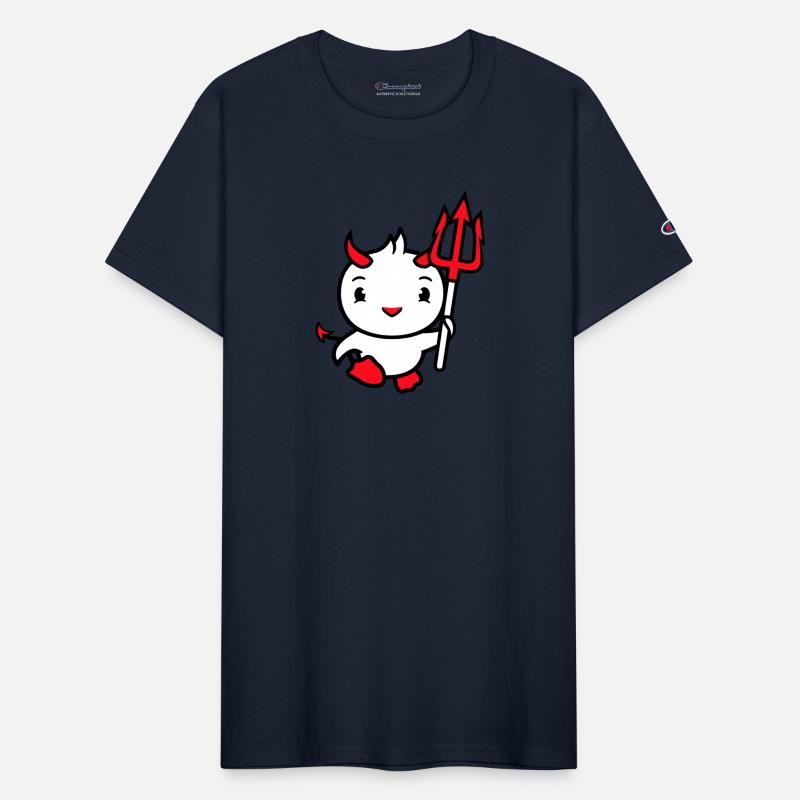 Bird Devil Horns Satan Trident Hell Evil Cool Duck