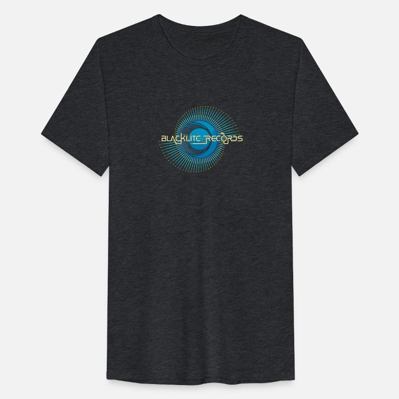 Blacklite Records Logo - Blue Spiral