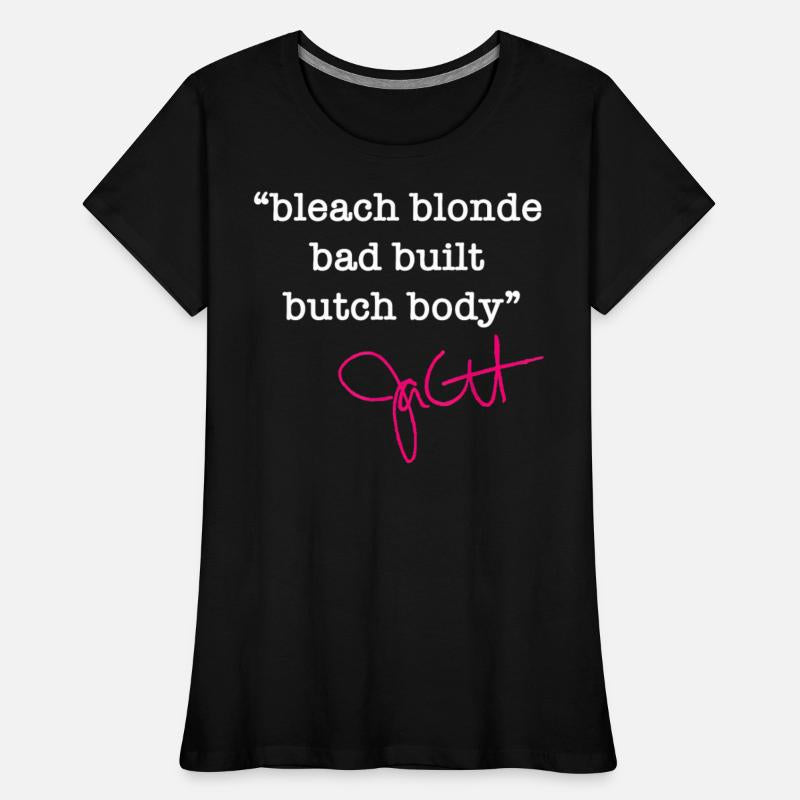 Bleach Blonde Bad Built Butch Body Jasmine Crocket