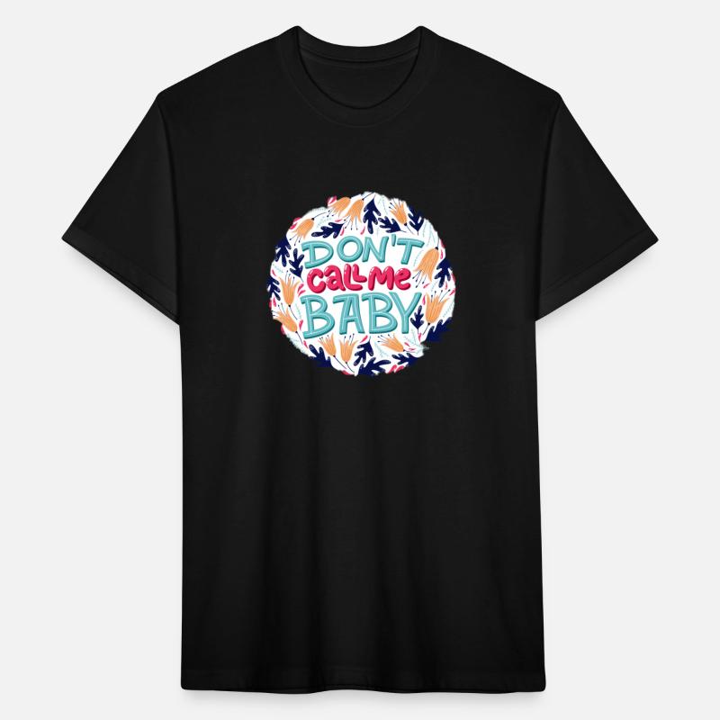 Blue Pink Floral Don t Call Me Baby