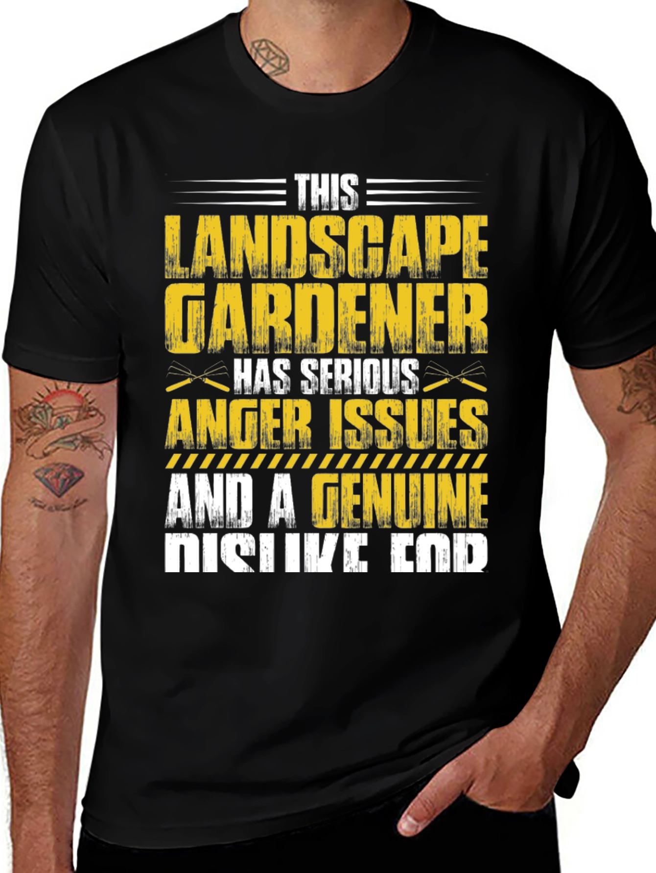 Landscape Gardener T-Shirt: Serious Anger Issues