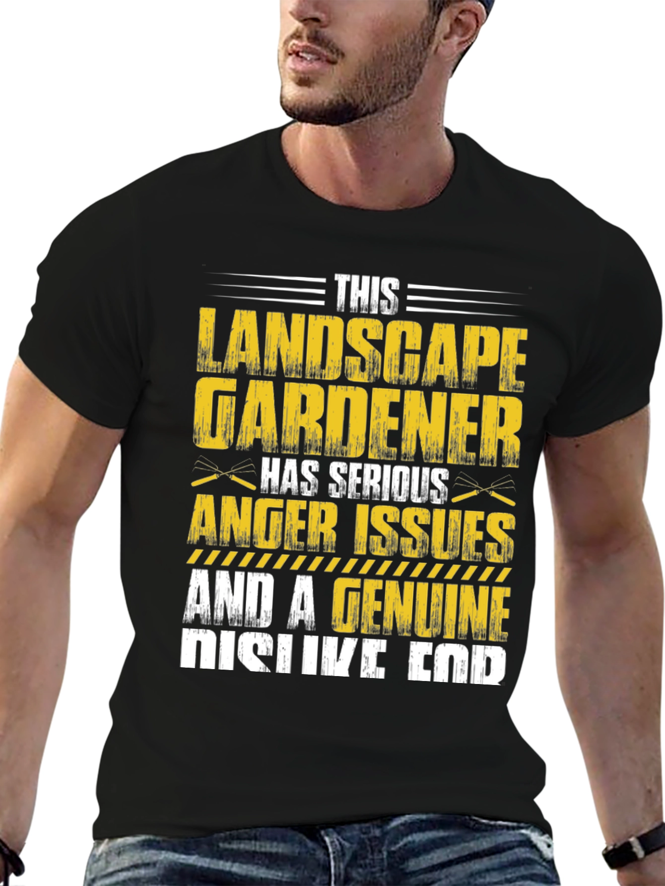 Landscape Gardener T-Shirt: Serious Anger Issues
