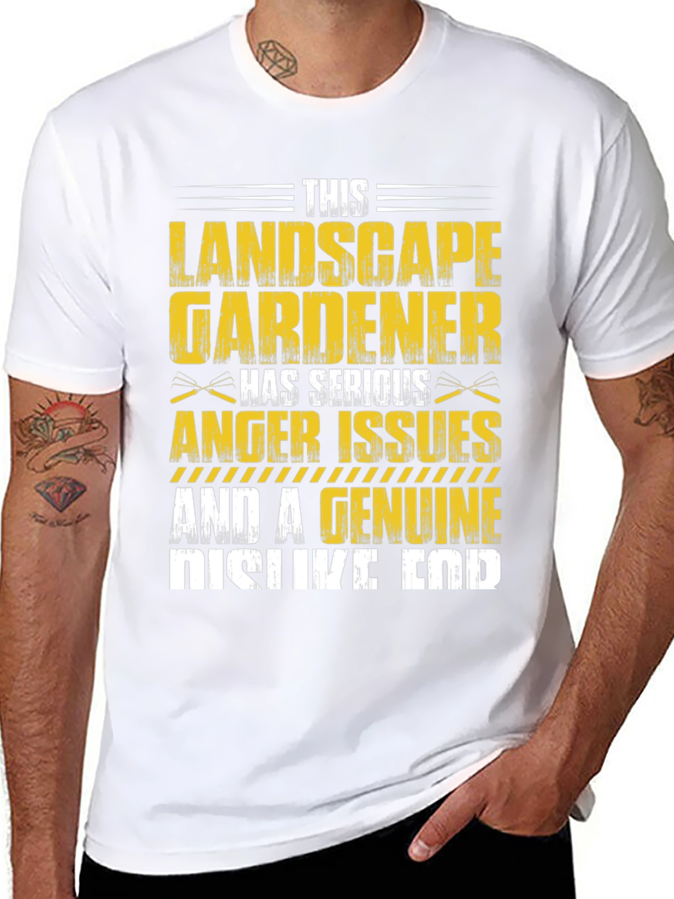 Landscape Gardener T-Shirt: Serious Anger Issues