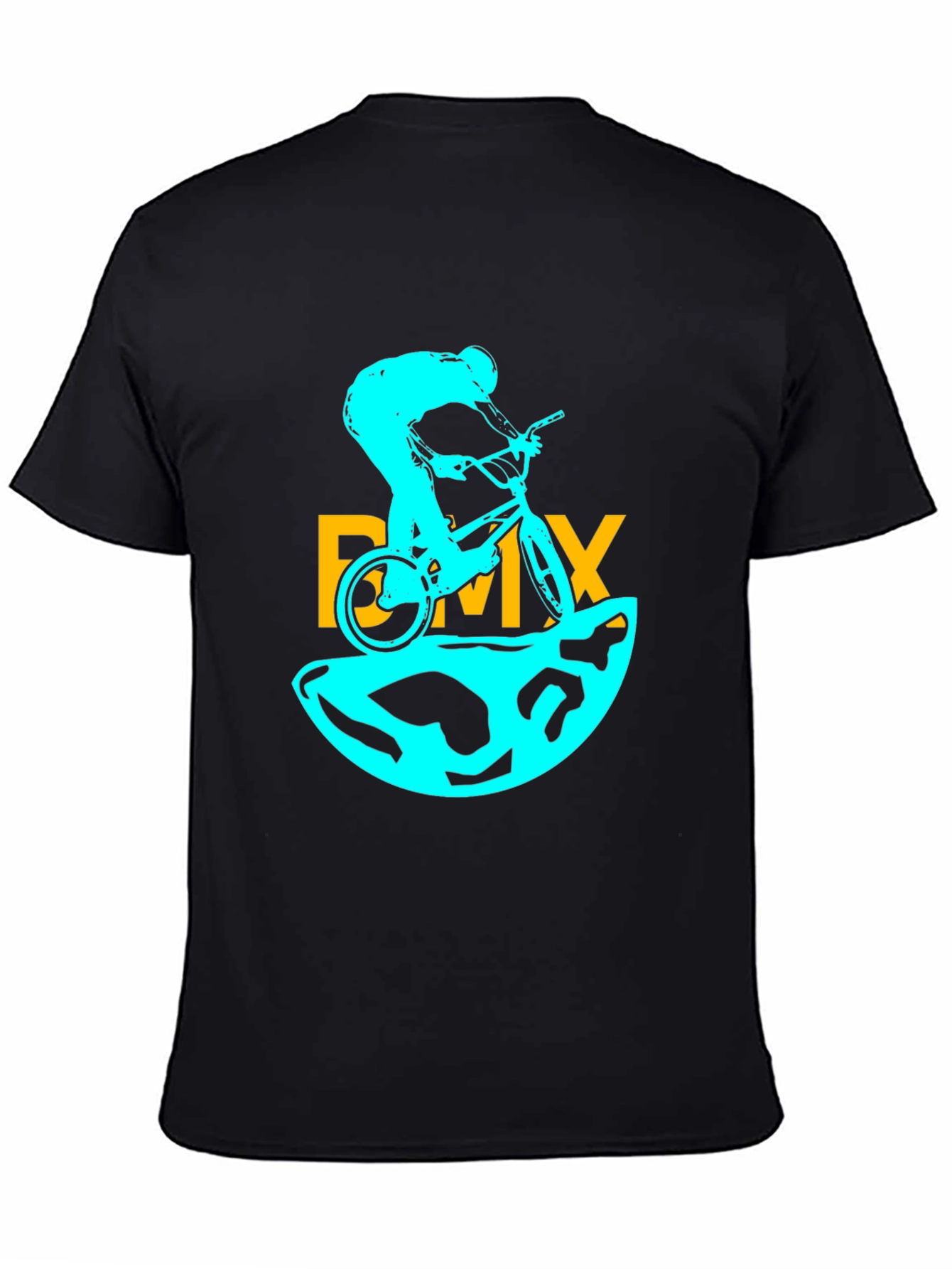 BMX Rider Graphic Tee - Black