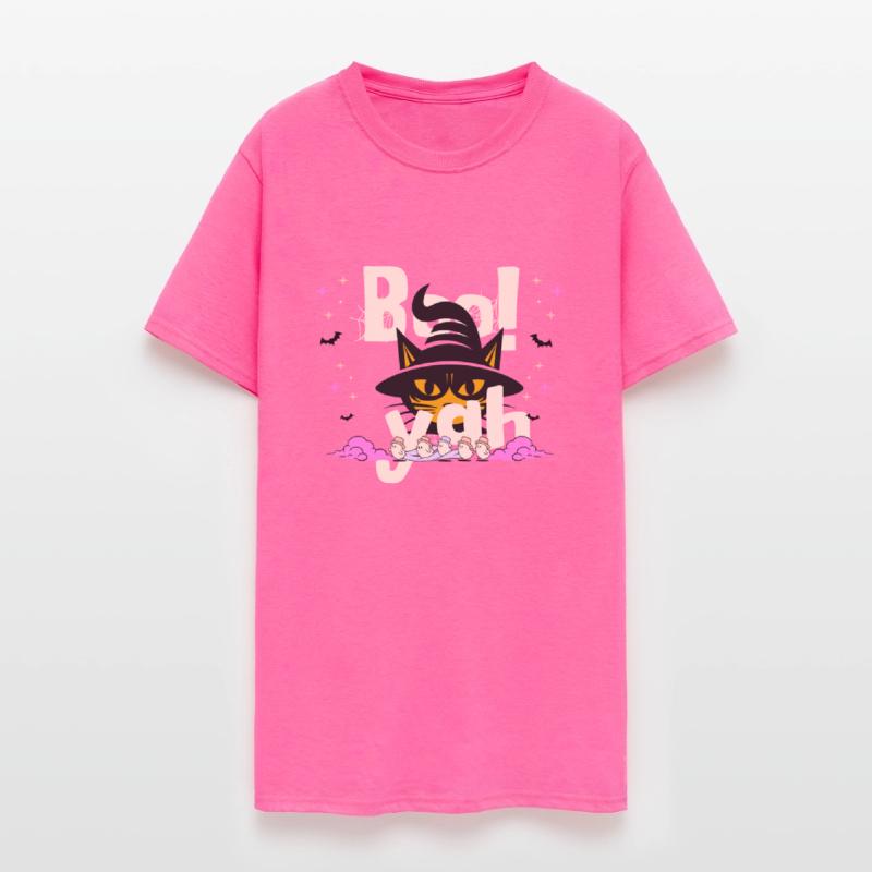 Boo Yah Black Cat Conjures Ghosts on Halloween