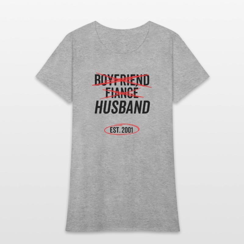 Boyfriend Fiancé Husband Est 2001