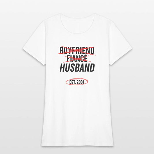 Boyfriend Fiancé Husband Est 2001