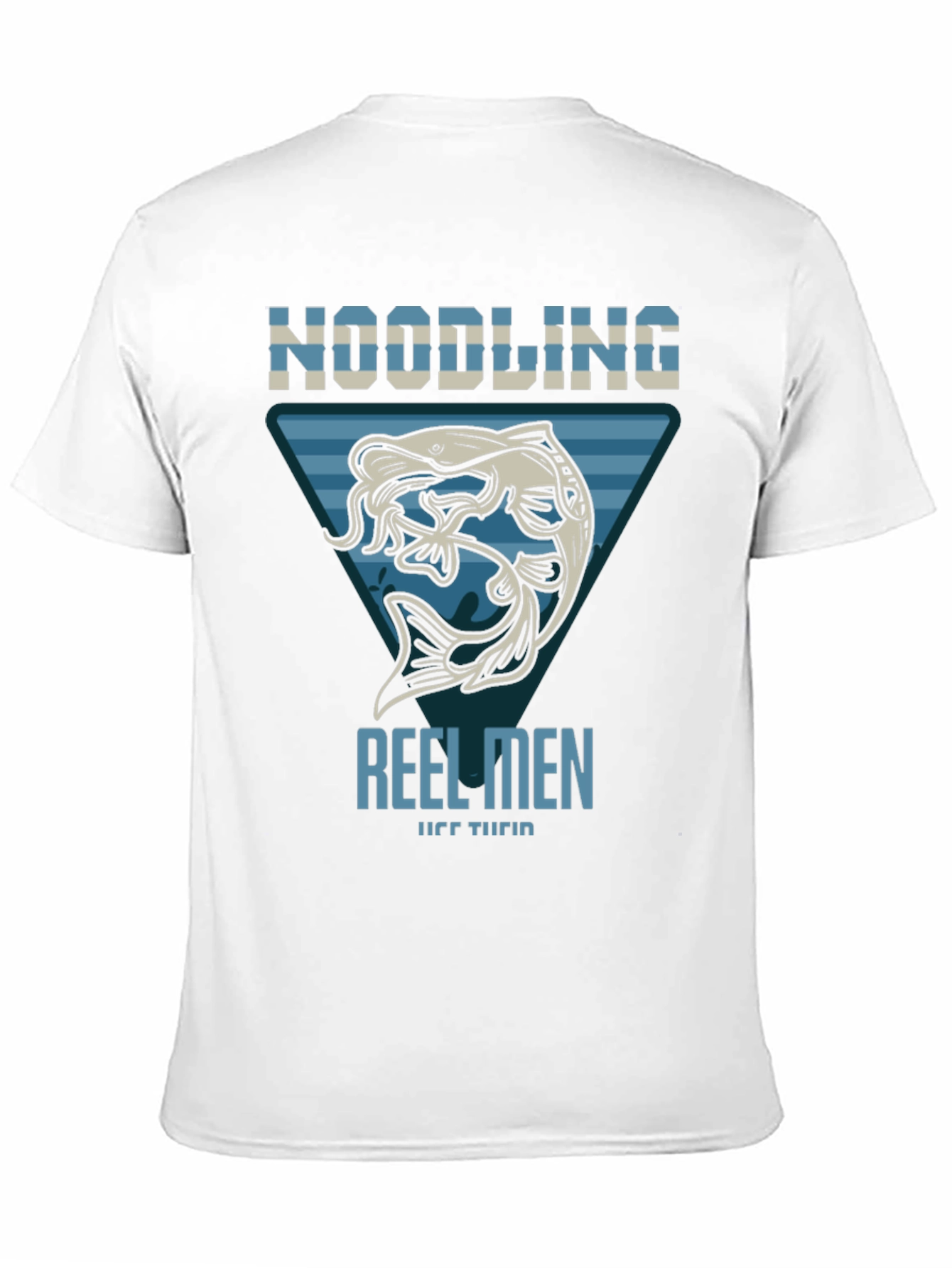 Noodling Reel Men T-Shirt - Fishing Tee