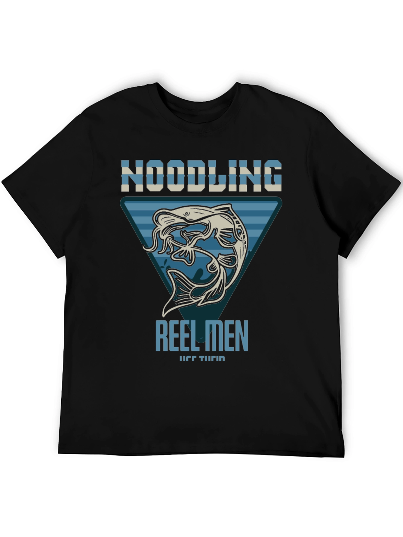 Noodling Reel Men T-Shirt - Fishing Tee