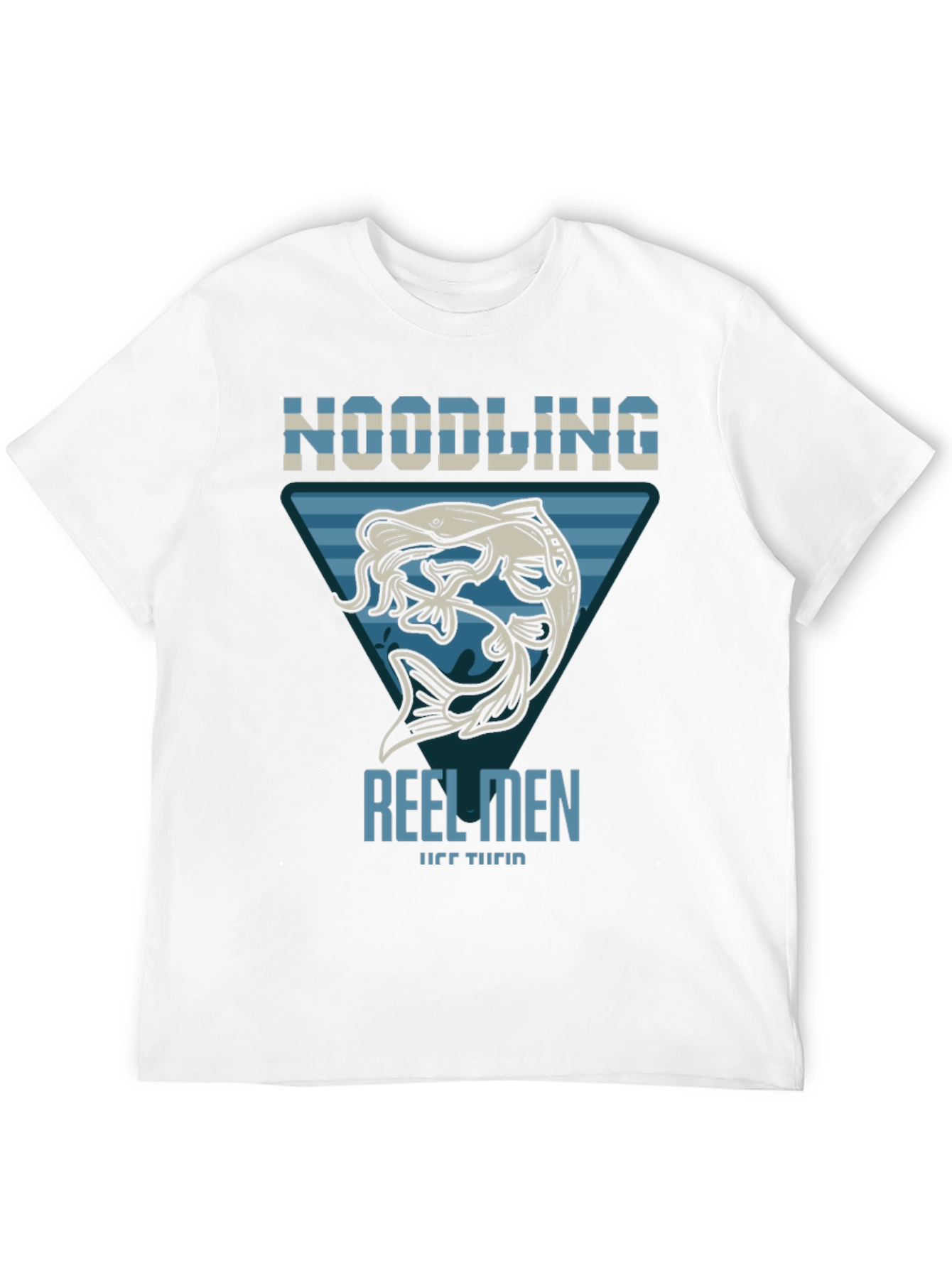 Noodling Reel Men T-Shirt - Fishing Tee