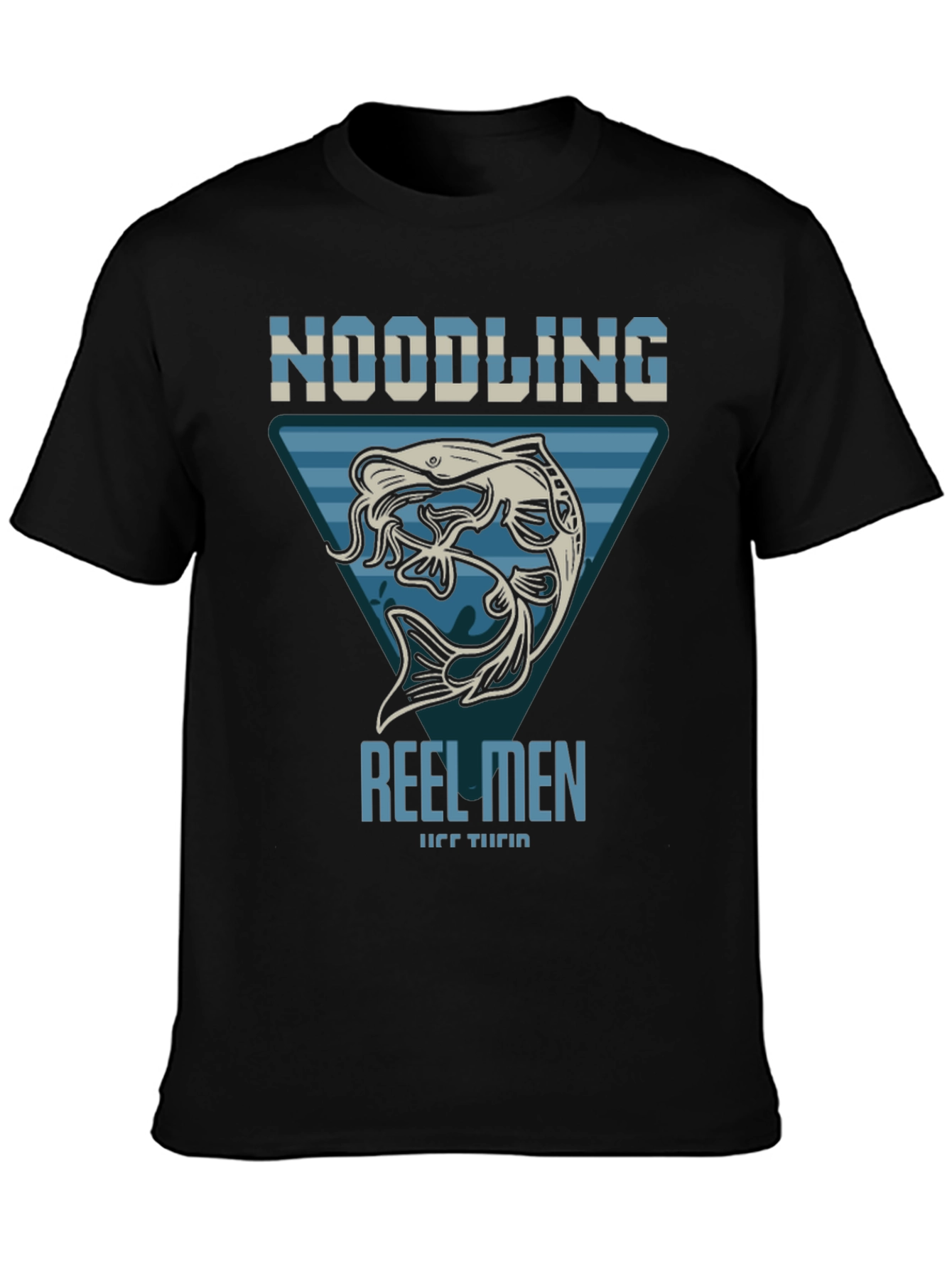 Noodling Reel Men T-Shirt - Fishing Tee