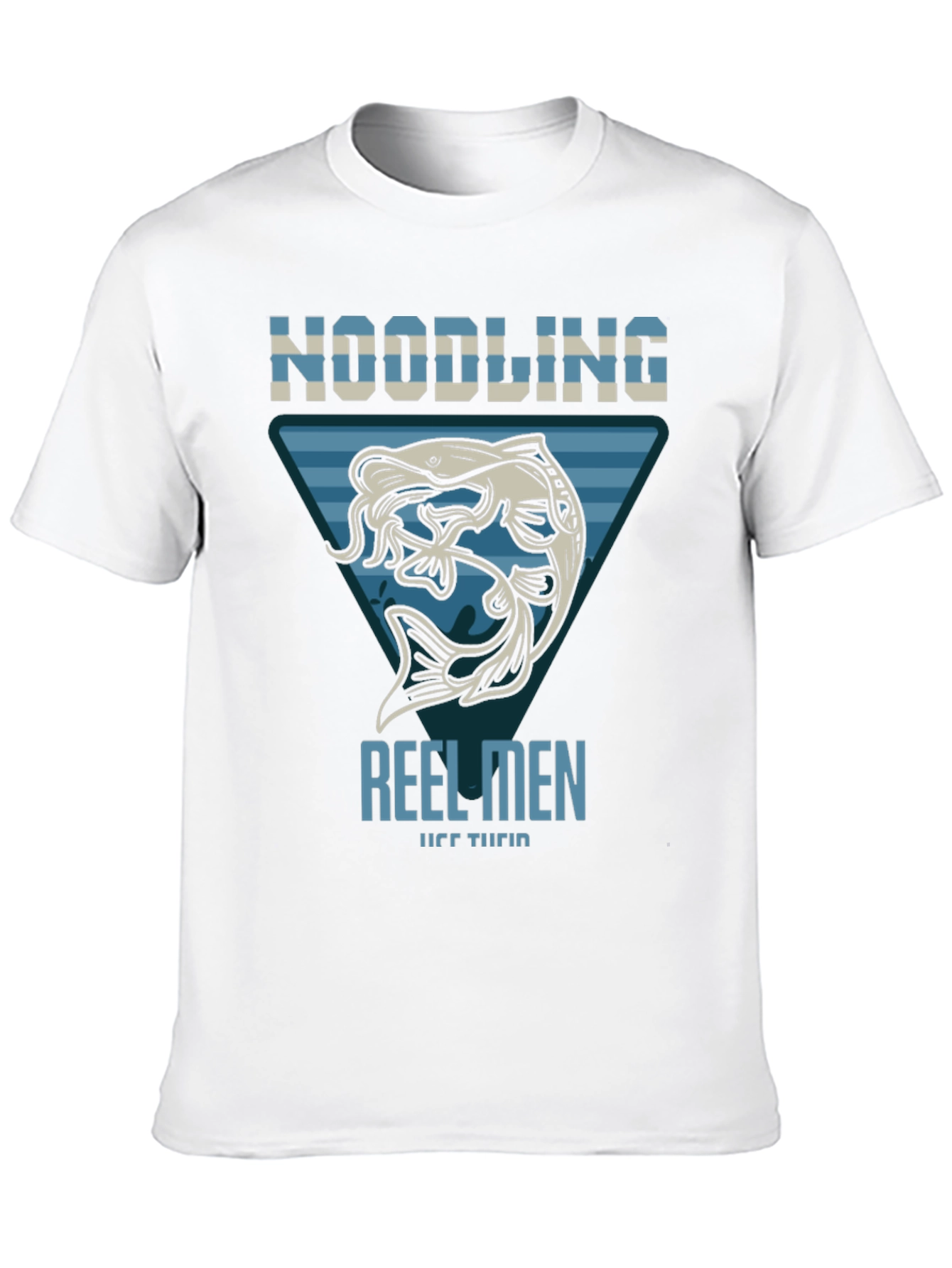Noodling Reel Men T-Shirt - Fishing Tee