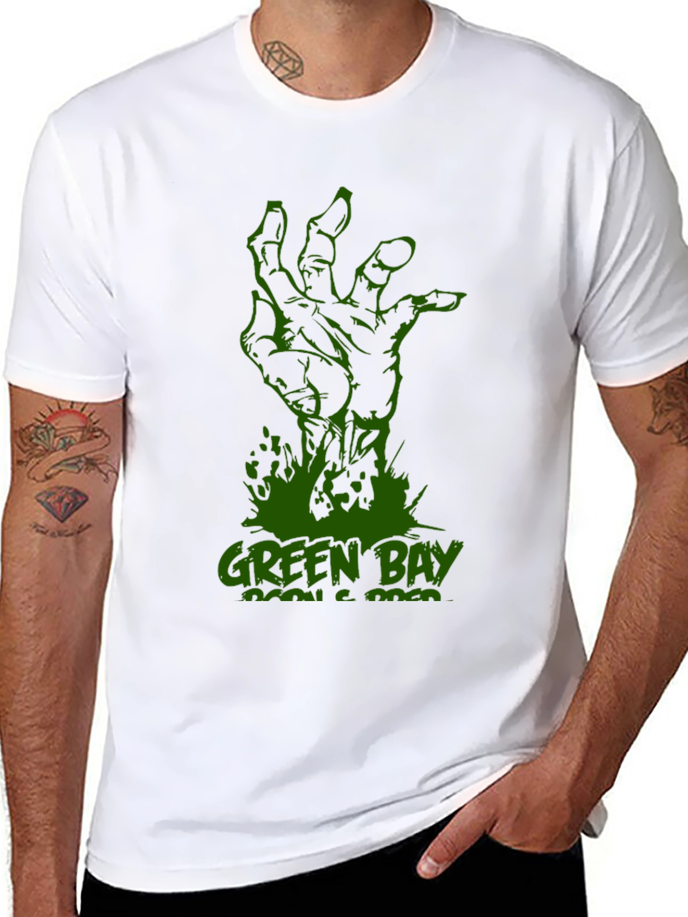 Green Bay Undead Hand T-Shirt
