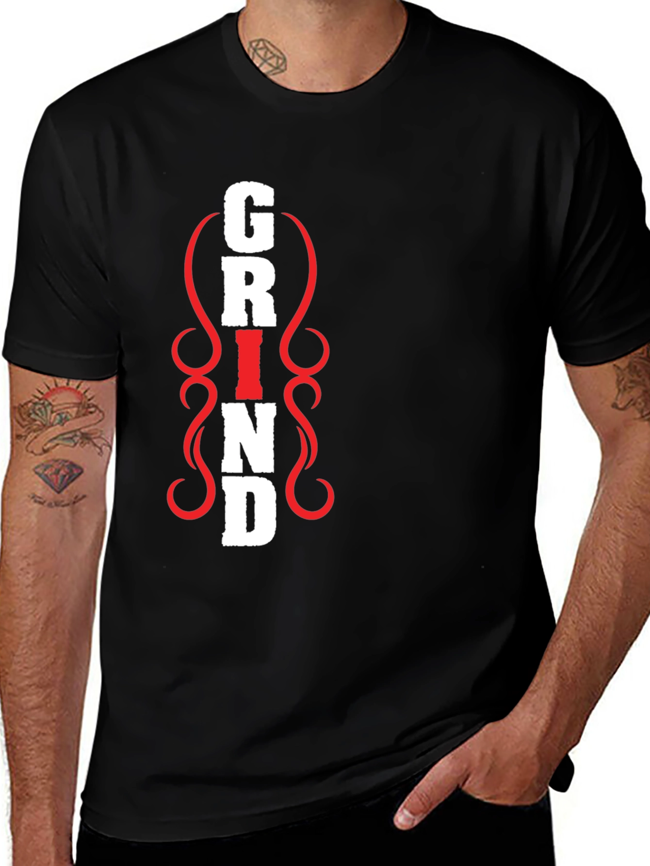 Grind Graphic Tee - Black