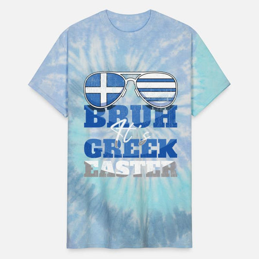 Bruh It's Greek Easter Greece Flag Greek Flag