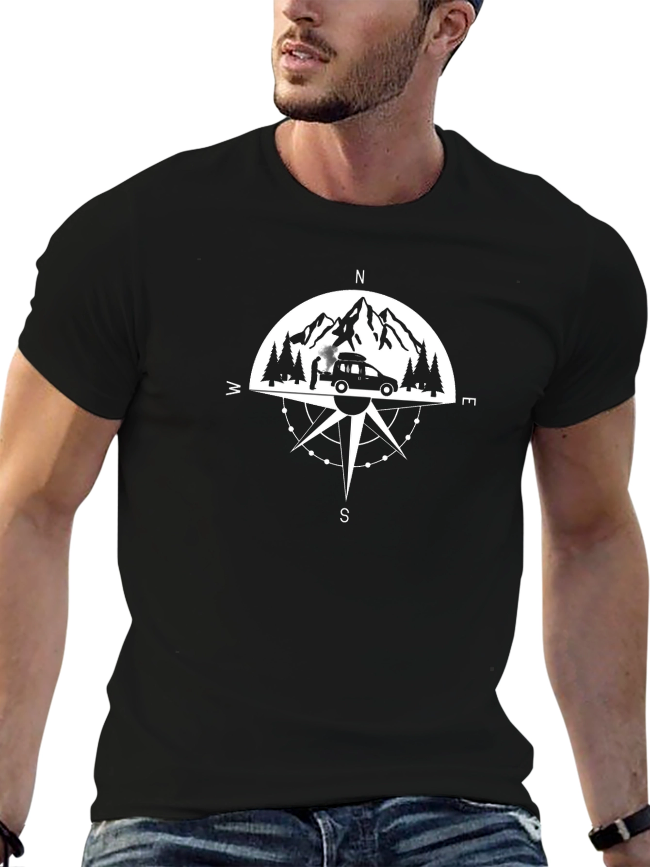 Adventure Compass Graphic Tee