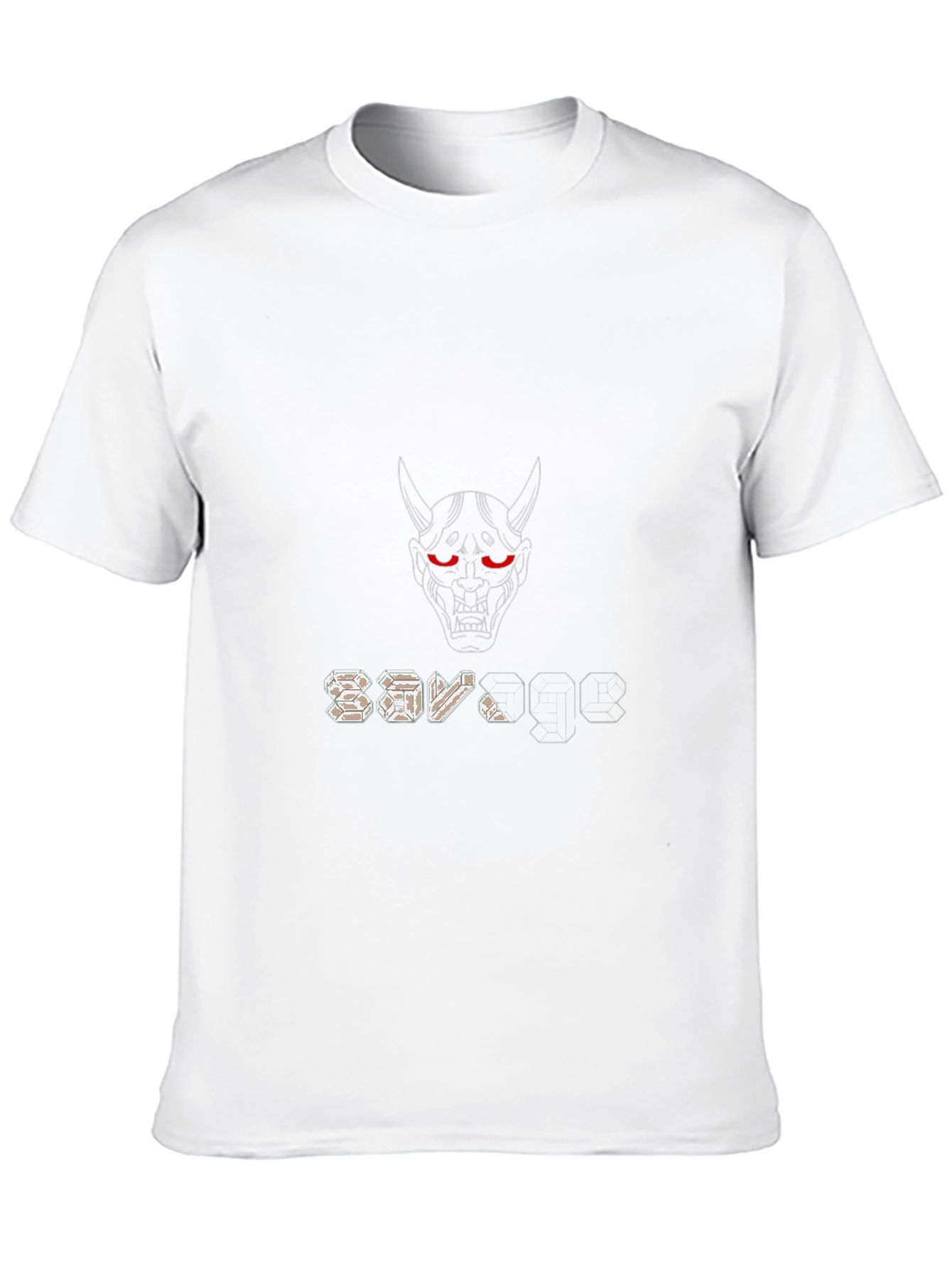 Savage Oni Mask Graphic Tee