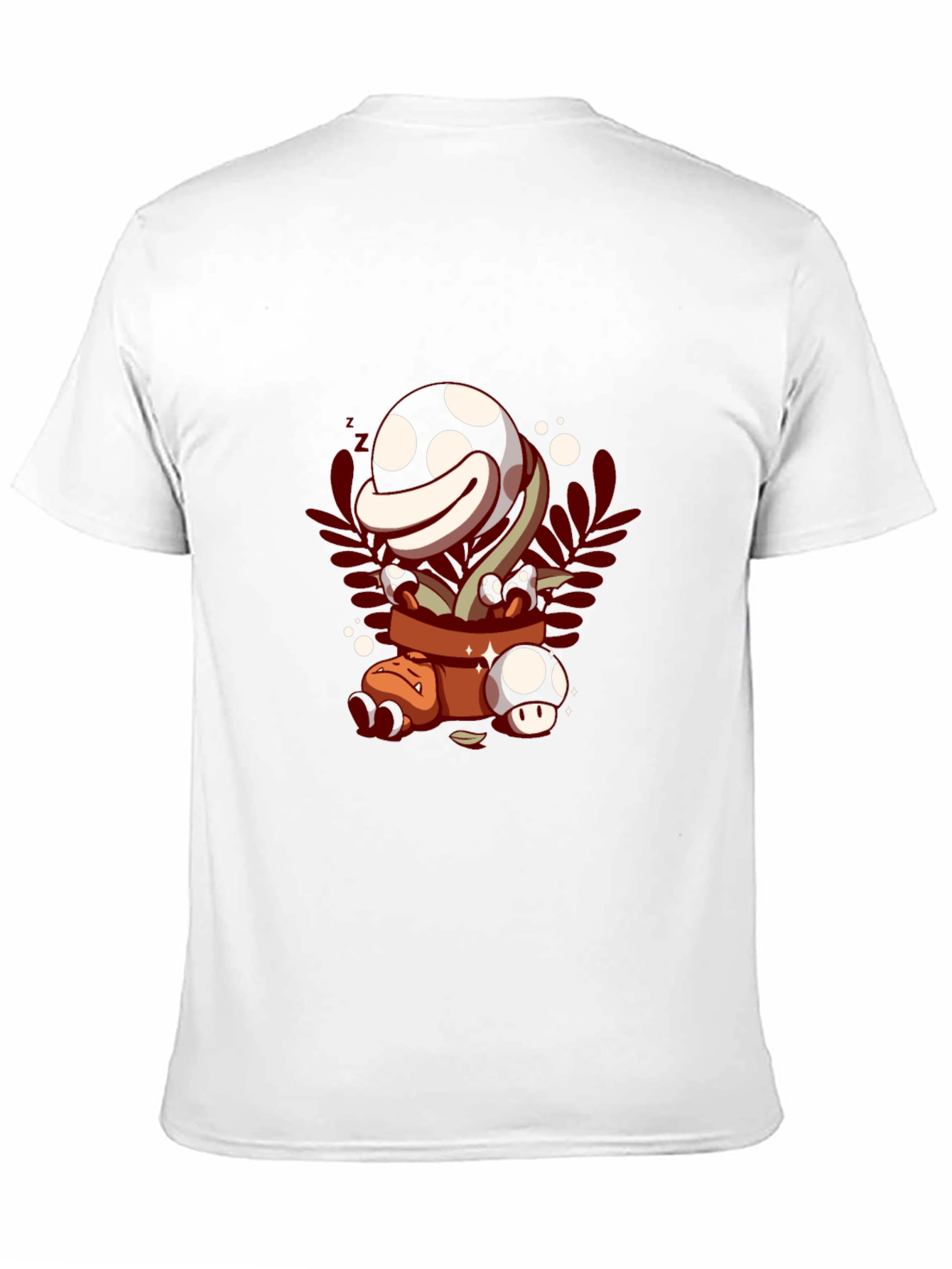 Mario Piranha Plant Graphic Tee