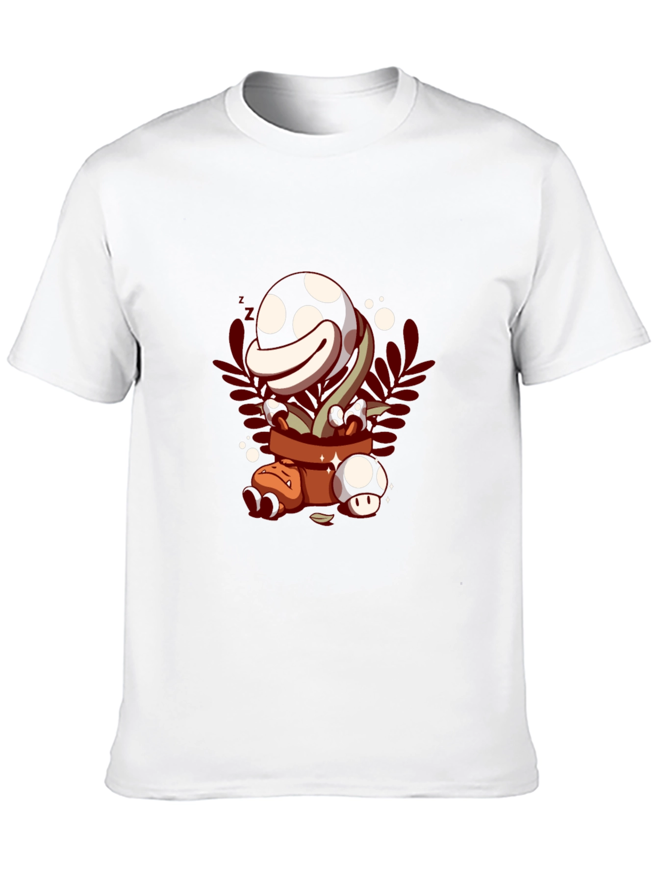 Mario Piranha Plant Graphic Tee