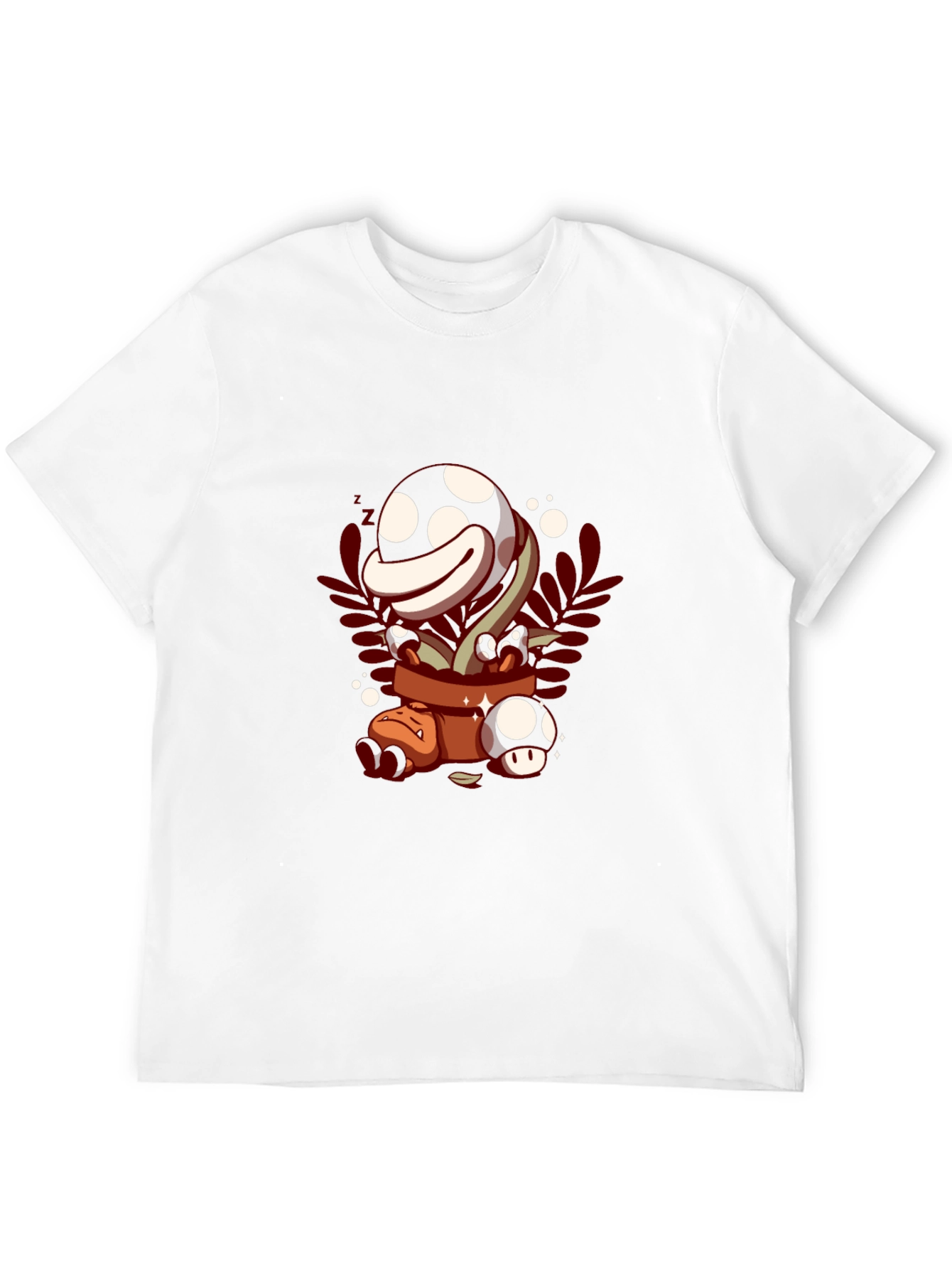 Mario Piranha Plant Graphic Tee