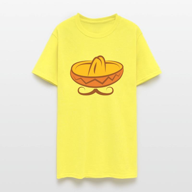 burrito mexican hat with mustache