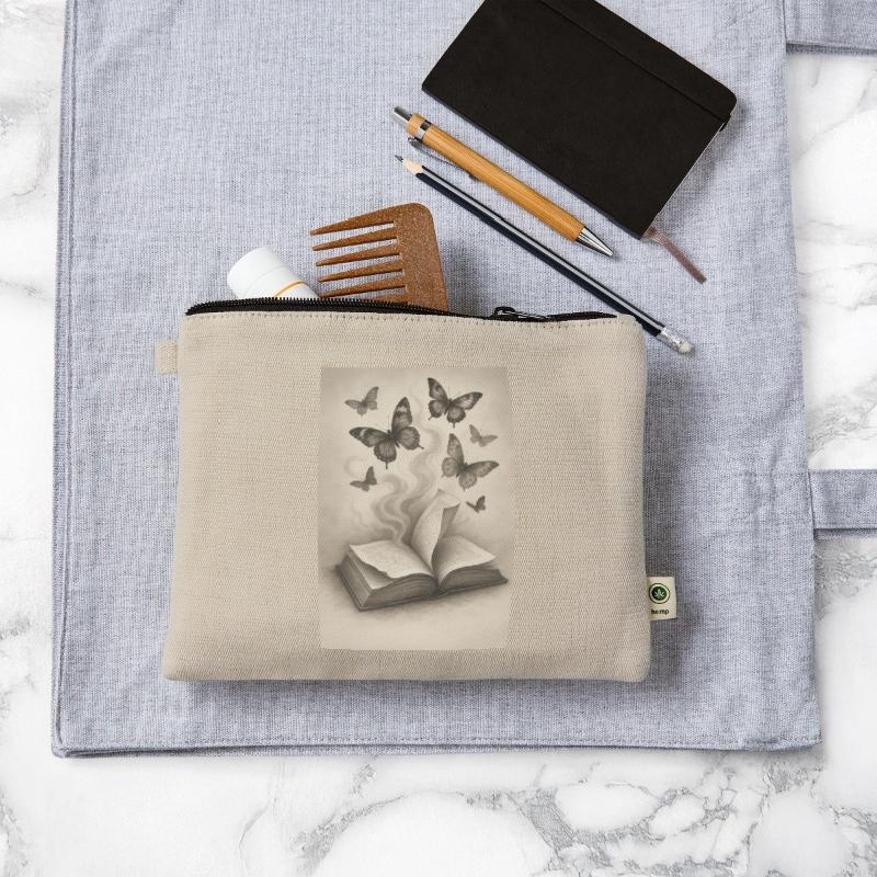 Butterflies from an open book