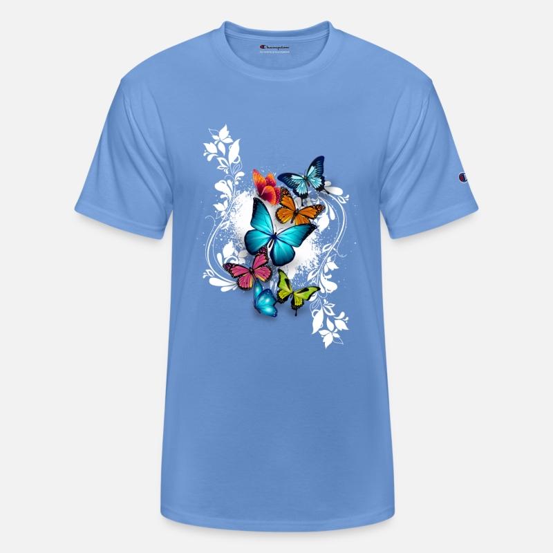 Butterfly Animal Color Colorful Splash Ornaments