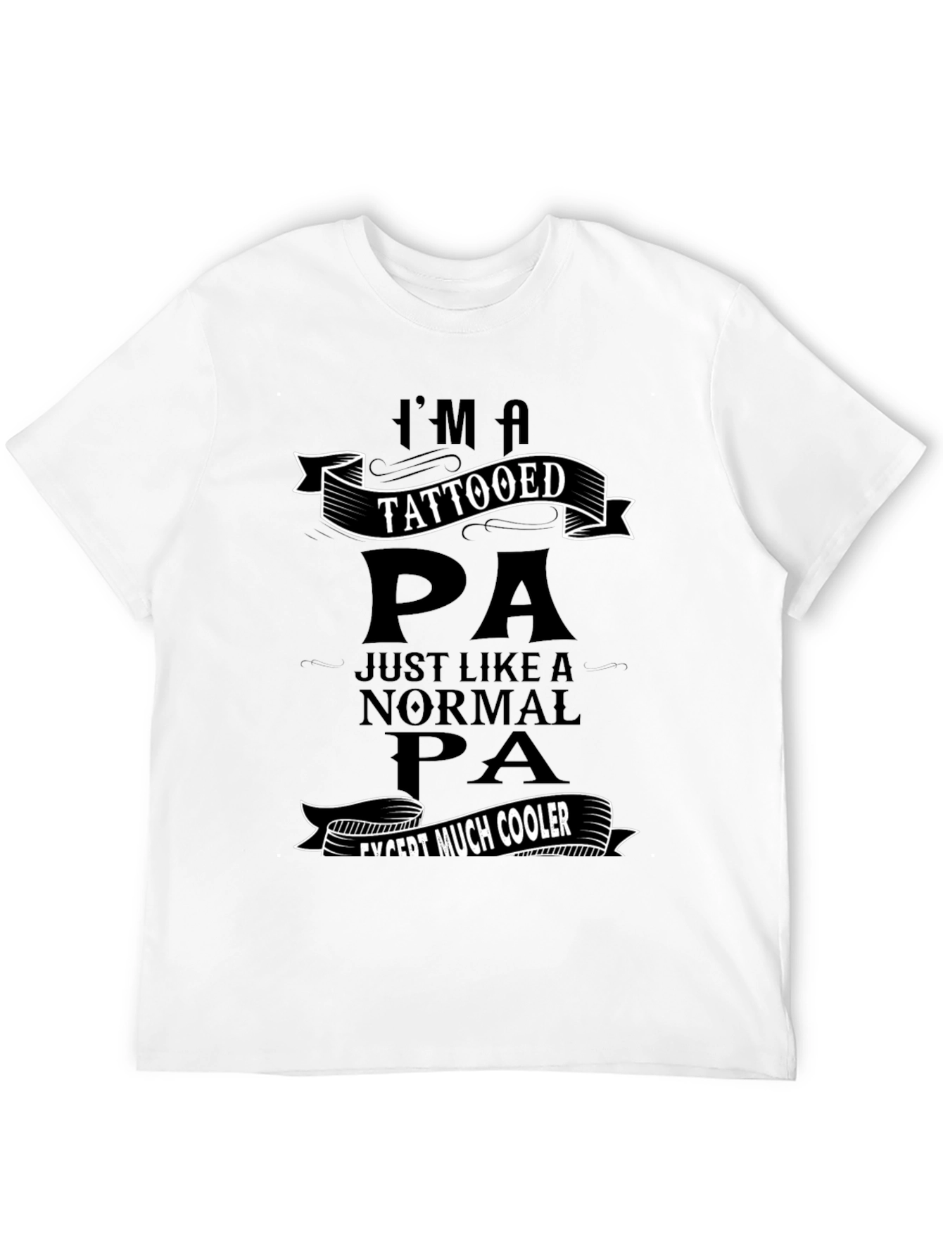 Tattooed PA T-Shirt: Cool Physician Assistant Apparel
