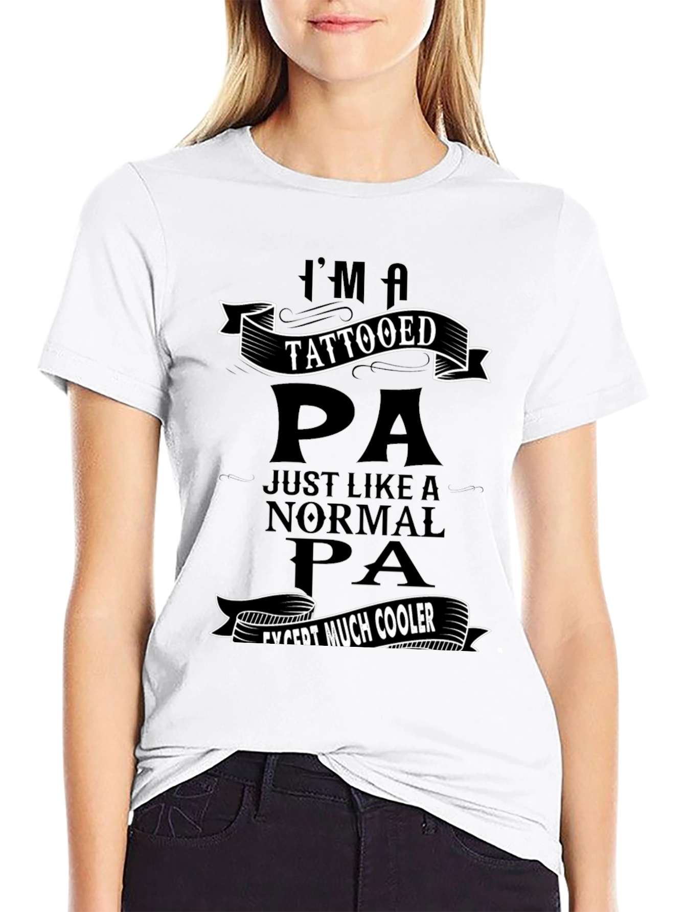 Tattooed PA T-Shirt: Cool Physician Assistant Apparel
