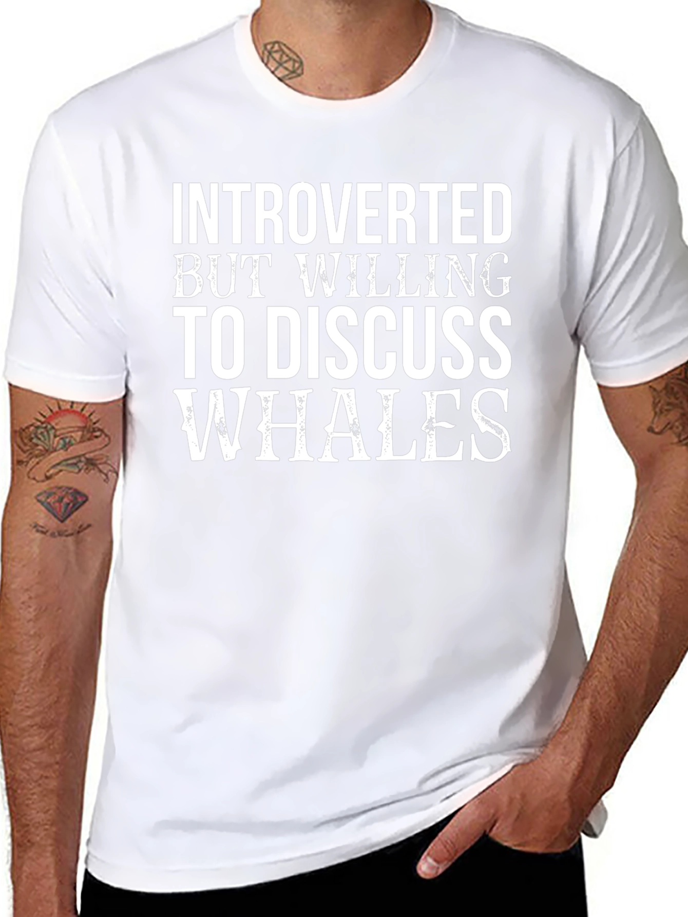 Introverted Whale Lover T-Shirt