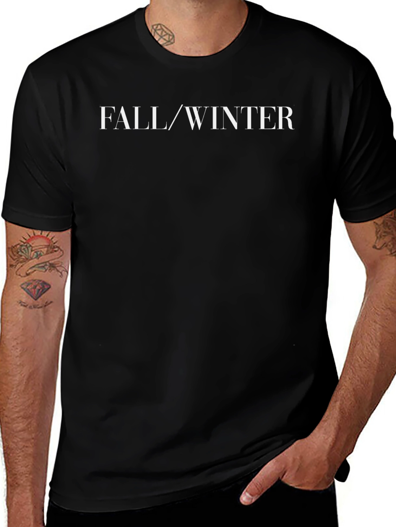 Fall/Winter Graphic T-Shirt - Stylish Casual Wear