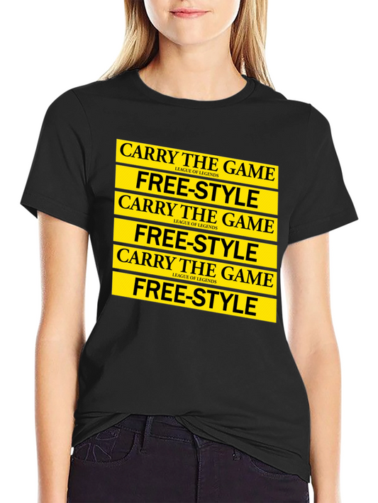 League of Legends Carry the Game Free-Style T-Shirt