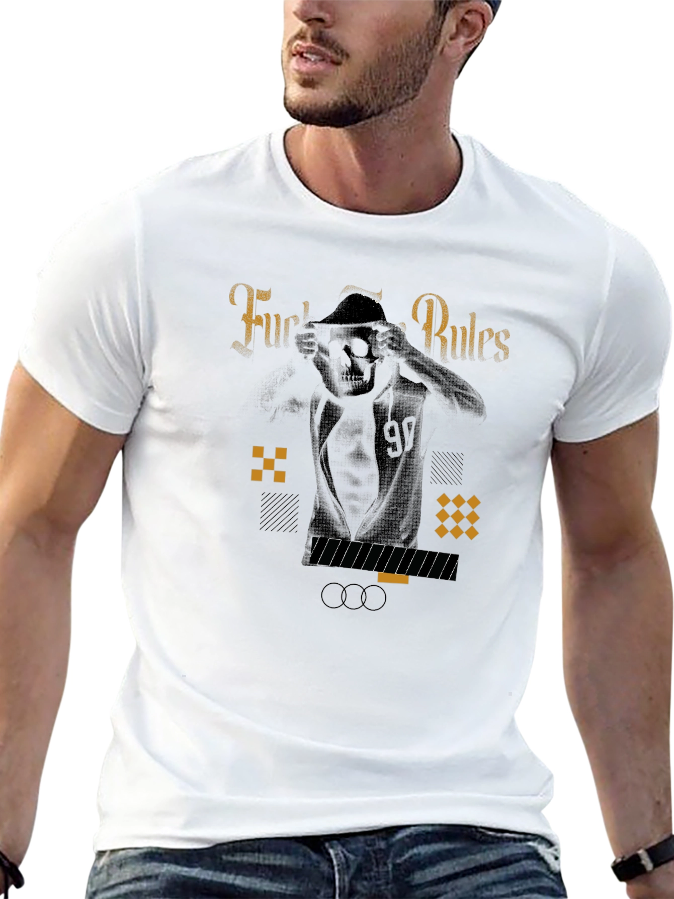 Edgy F the Rules Graphic Tee
