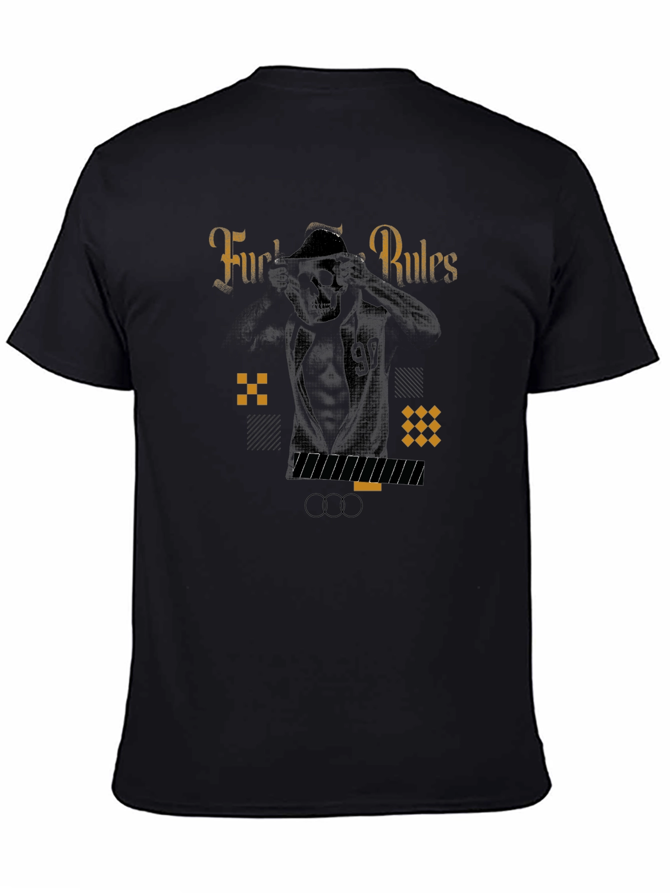 Edgy F the Rules Graphic Tee