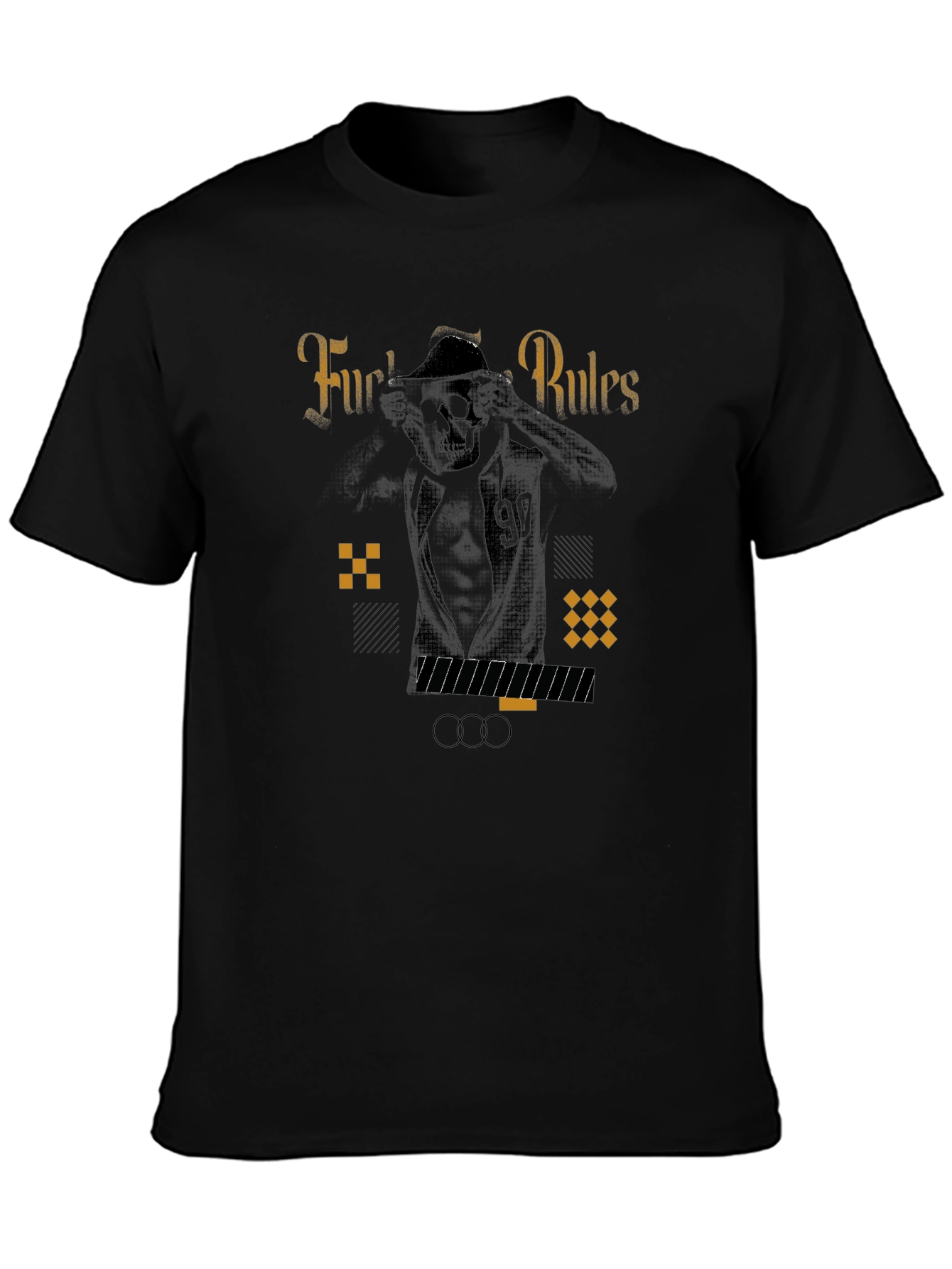 Edgy F the Rules Graphic Tee