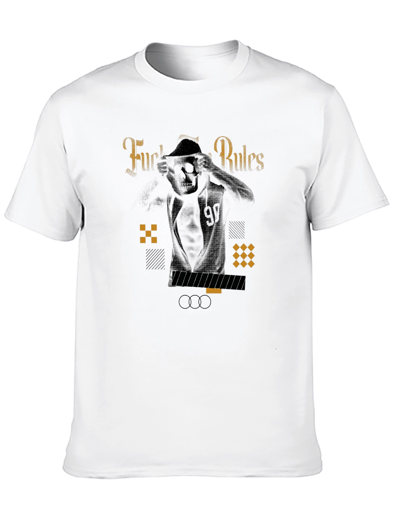 Edgy F the Rules Graphic Tee