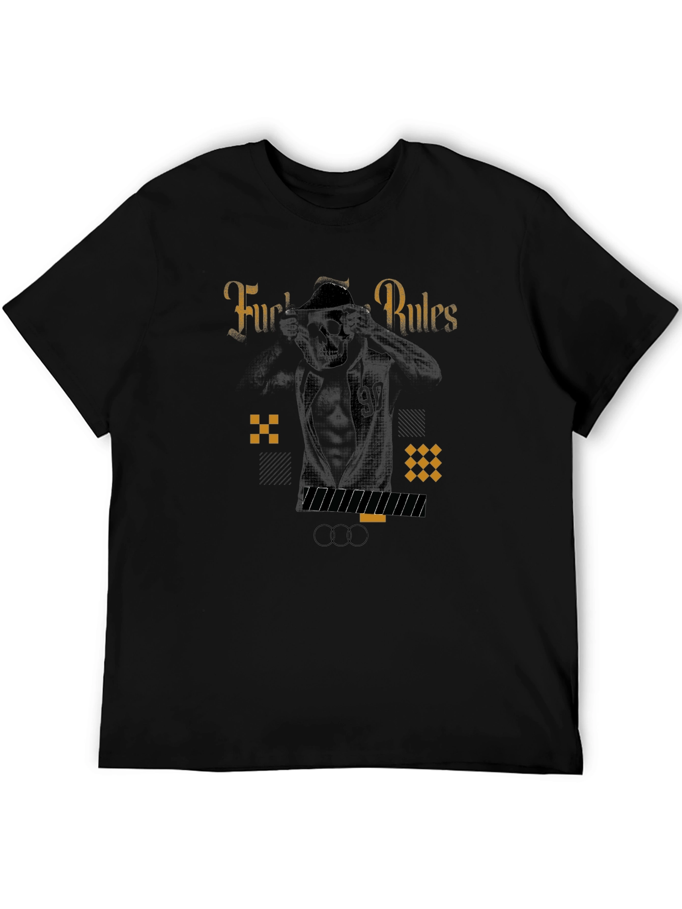 Edgy F the Rules Graphic Tee