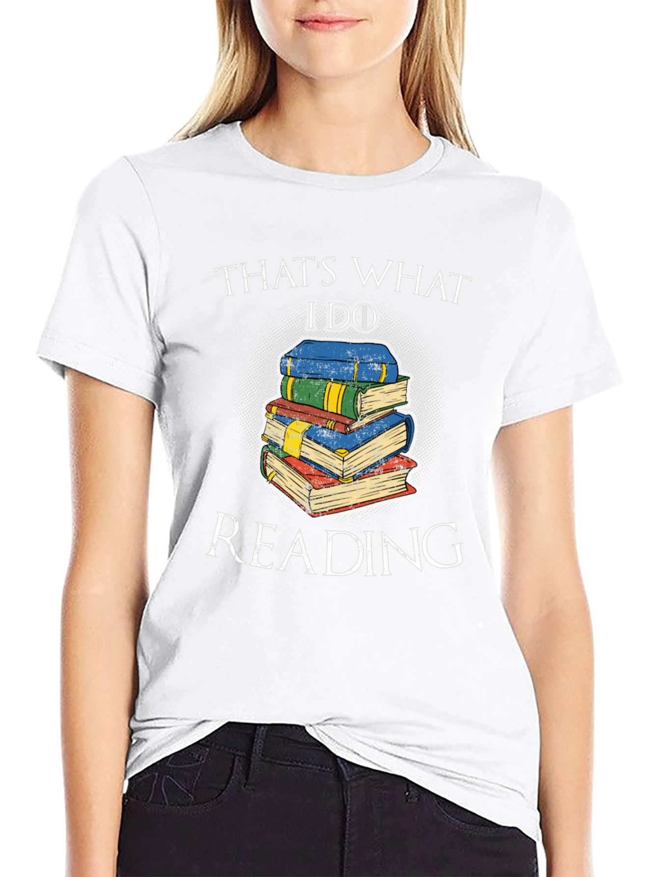 Thats What I Do I Read Books Black T-Shirt