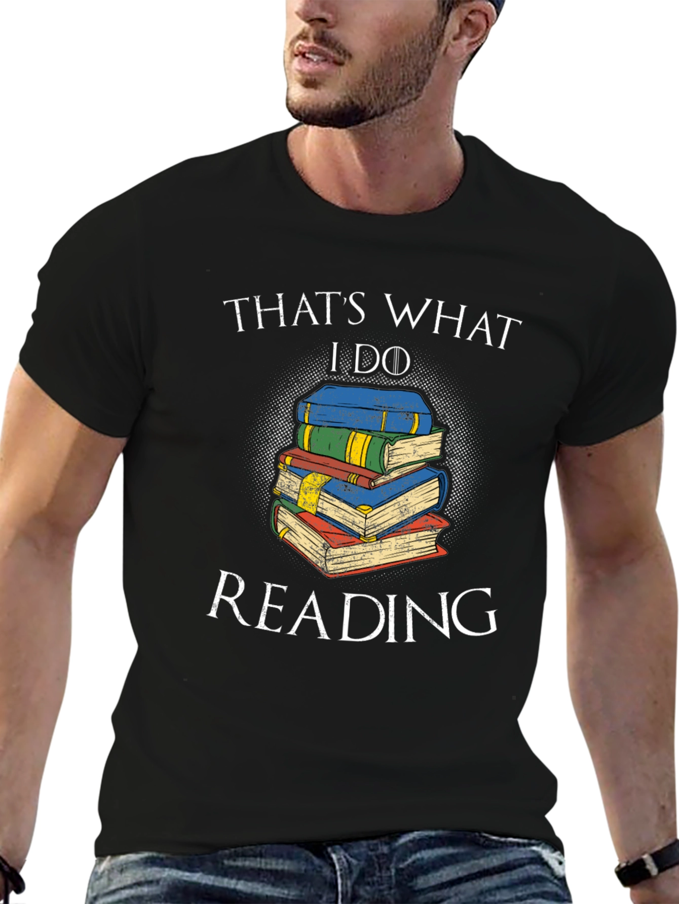 Thats What I Do I Read Books Black T-Shirt