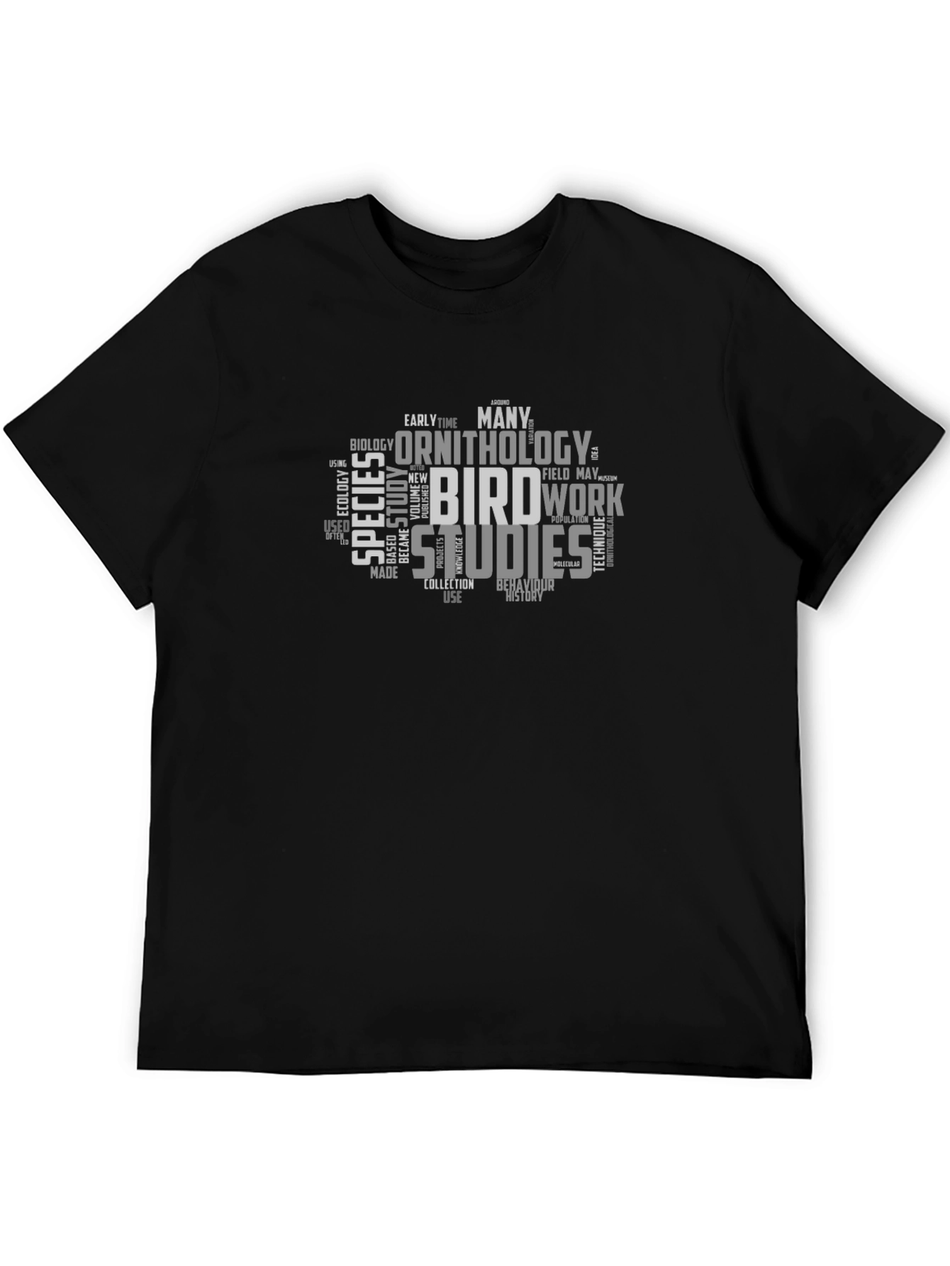 Ornithology Word Cloud T-Shirt