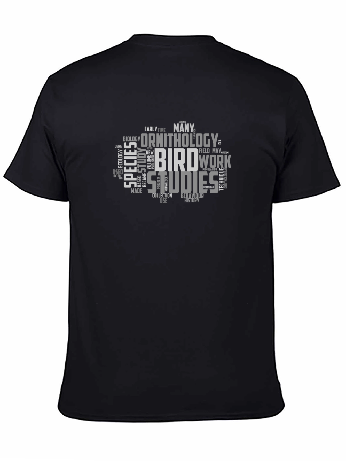 Ornithology Word Cloud T-Shirt