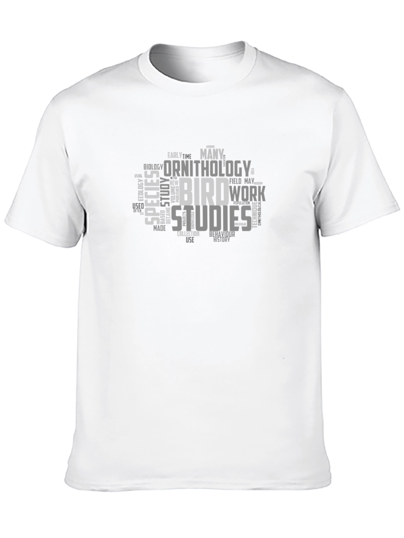 Ornithology Word Cloud T-Shirt