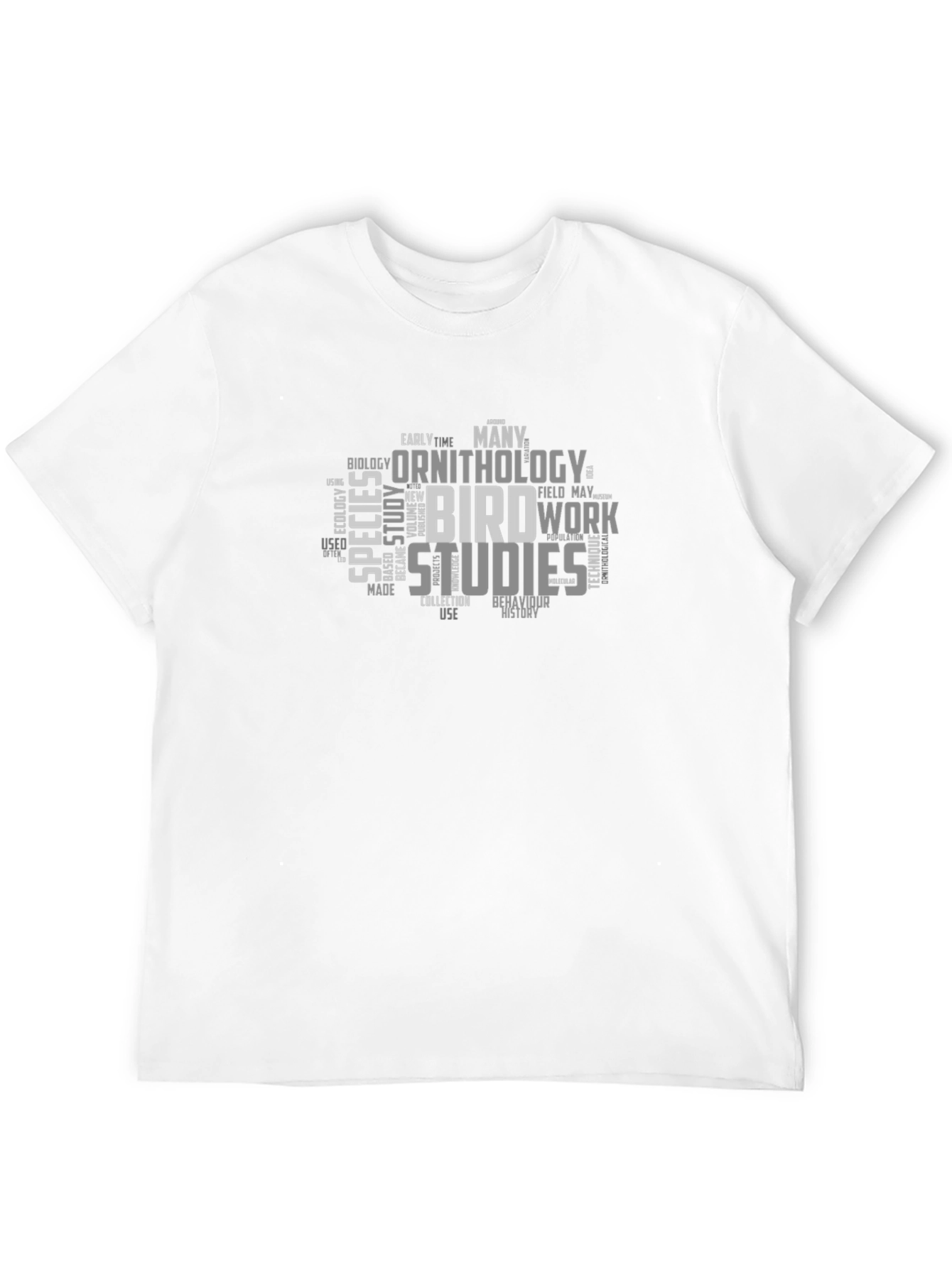 Ornithology Word Cloud T-Shirt