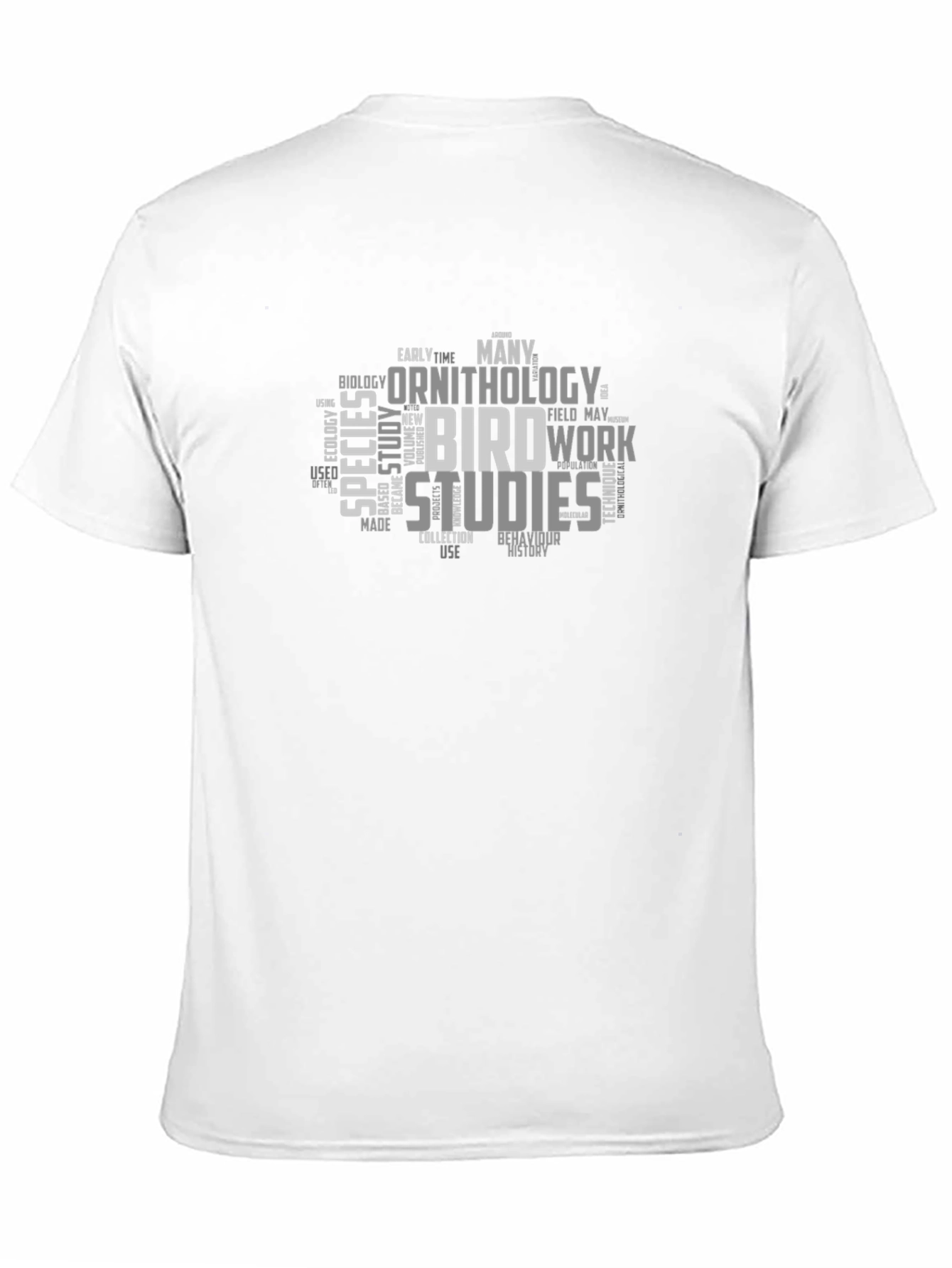 Ornithology Word Cloud T-Shirt