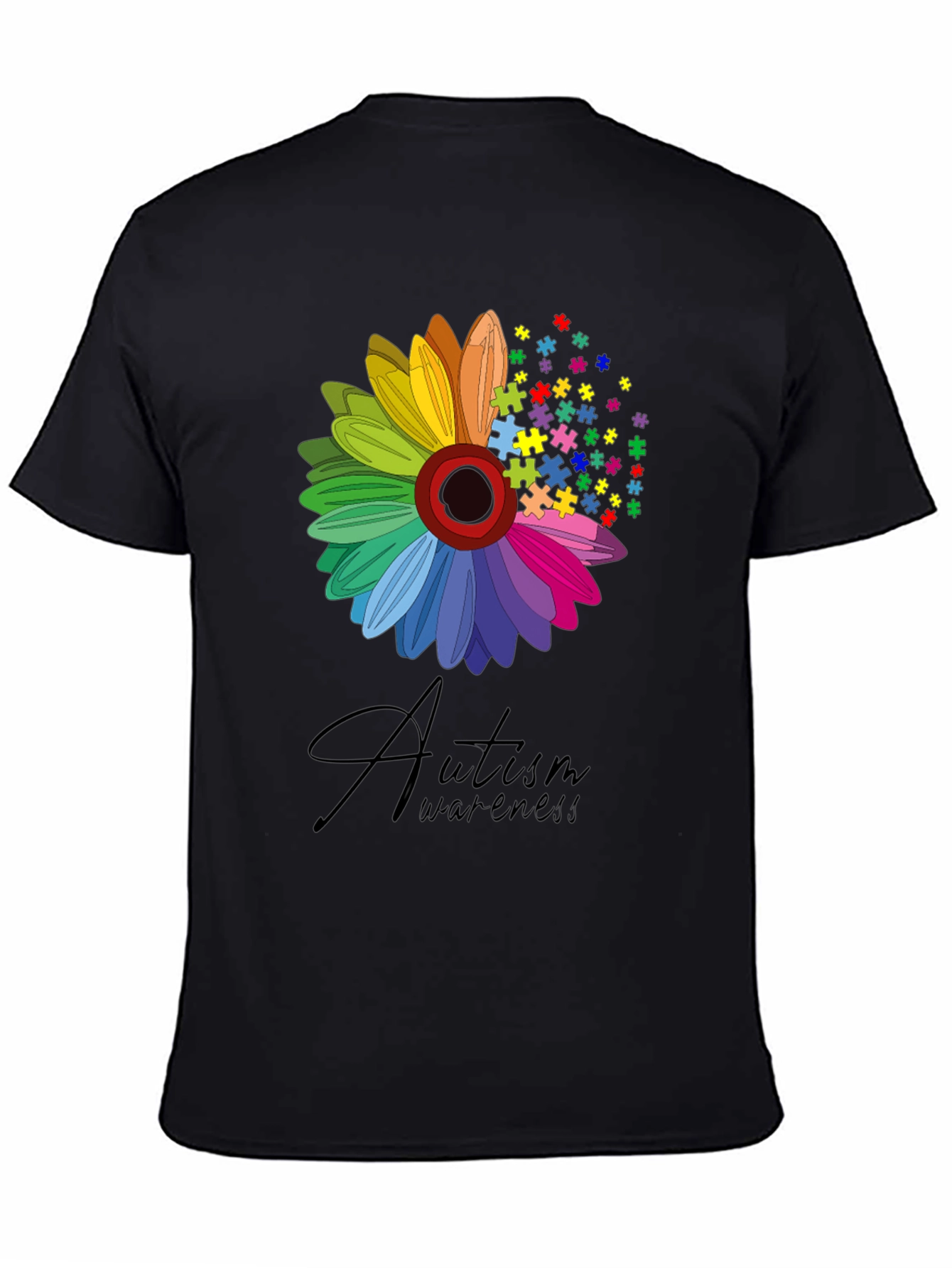 Autism Awareness Flower T-Shirt
