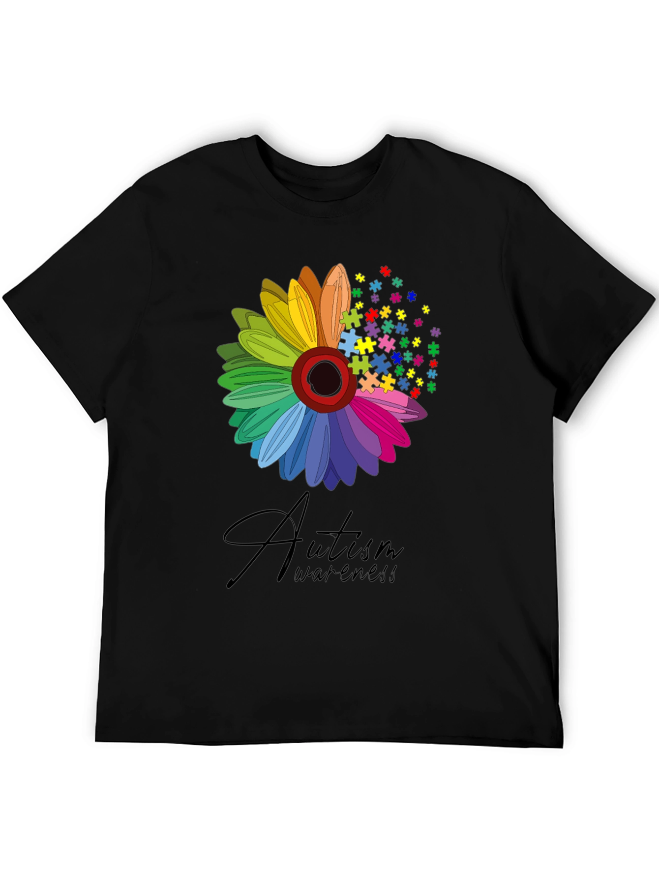 Autism Awareness Flower T-Shirt